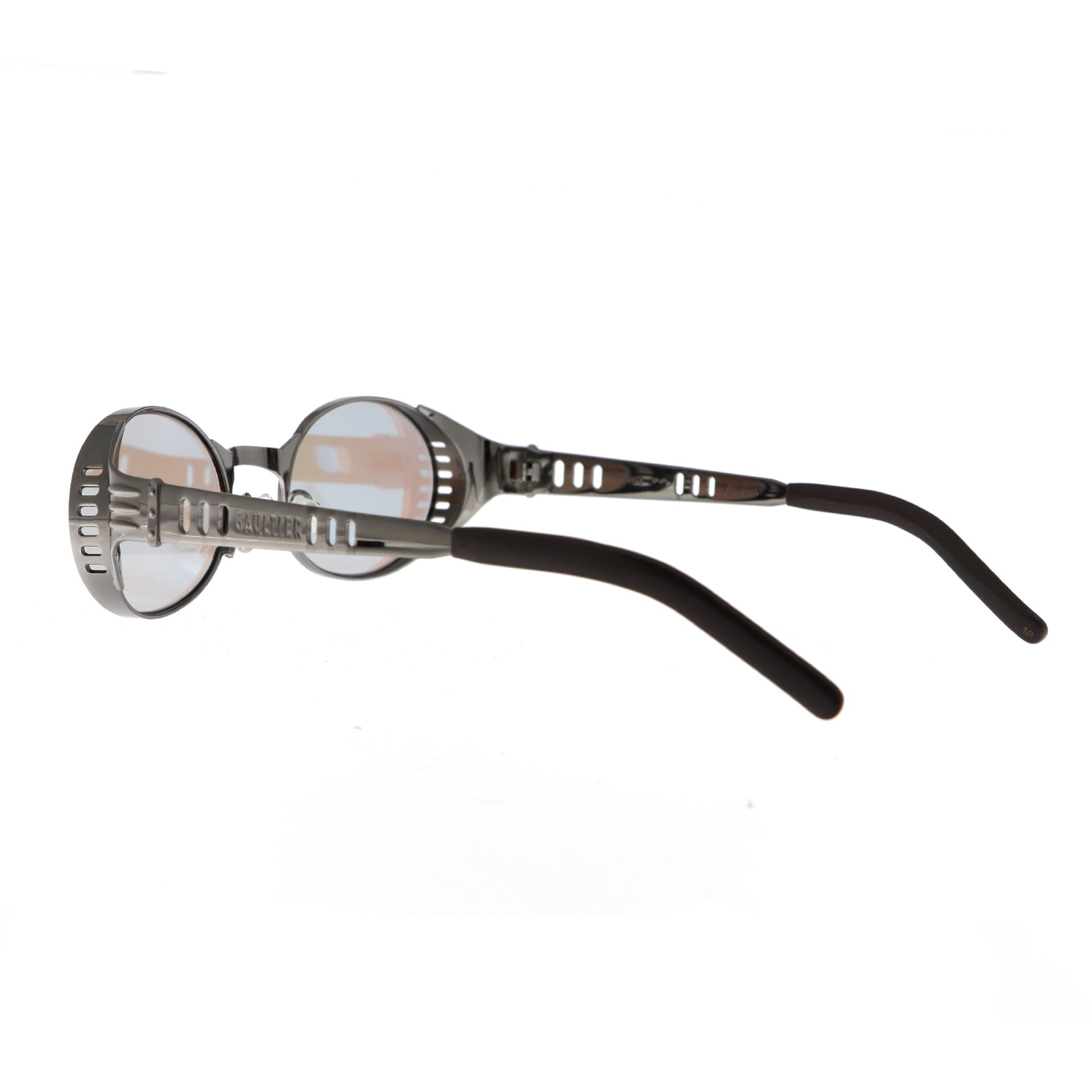 Jean Paul Gaultier sunglasses model 56-6102 (gunmetal)-Artifact Visions