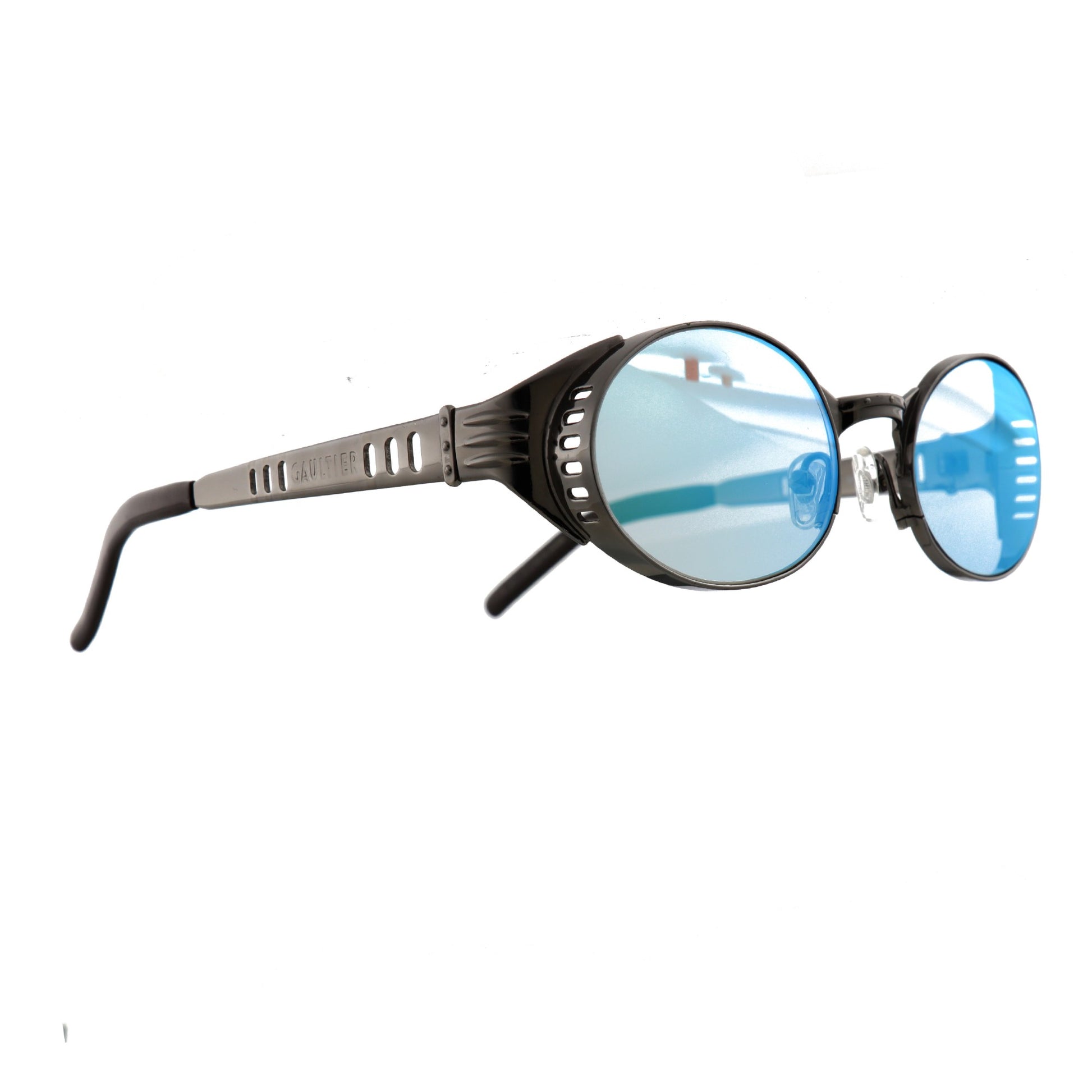 Jean Paul Gaultier sunglasses model 56-6102 (gunmetal)-Artifact Visions