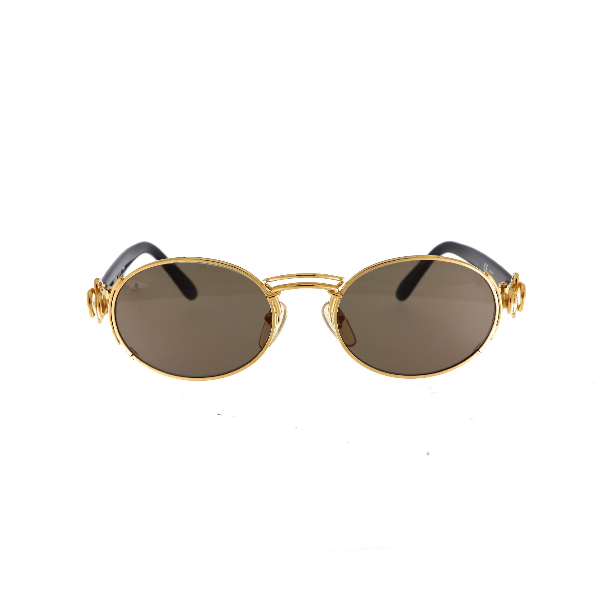 Jean Paul Gaultier sunglasses model 56-6203 (black)-Artifact Visions