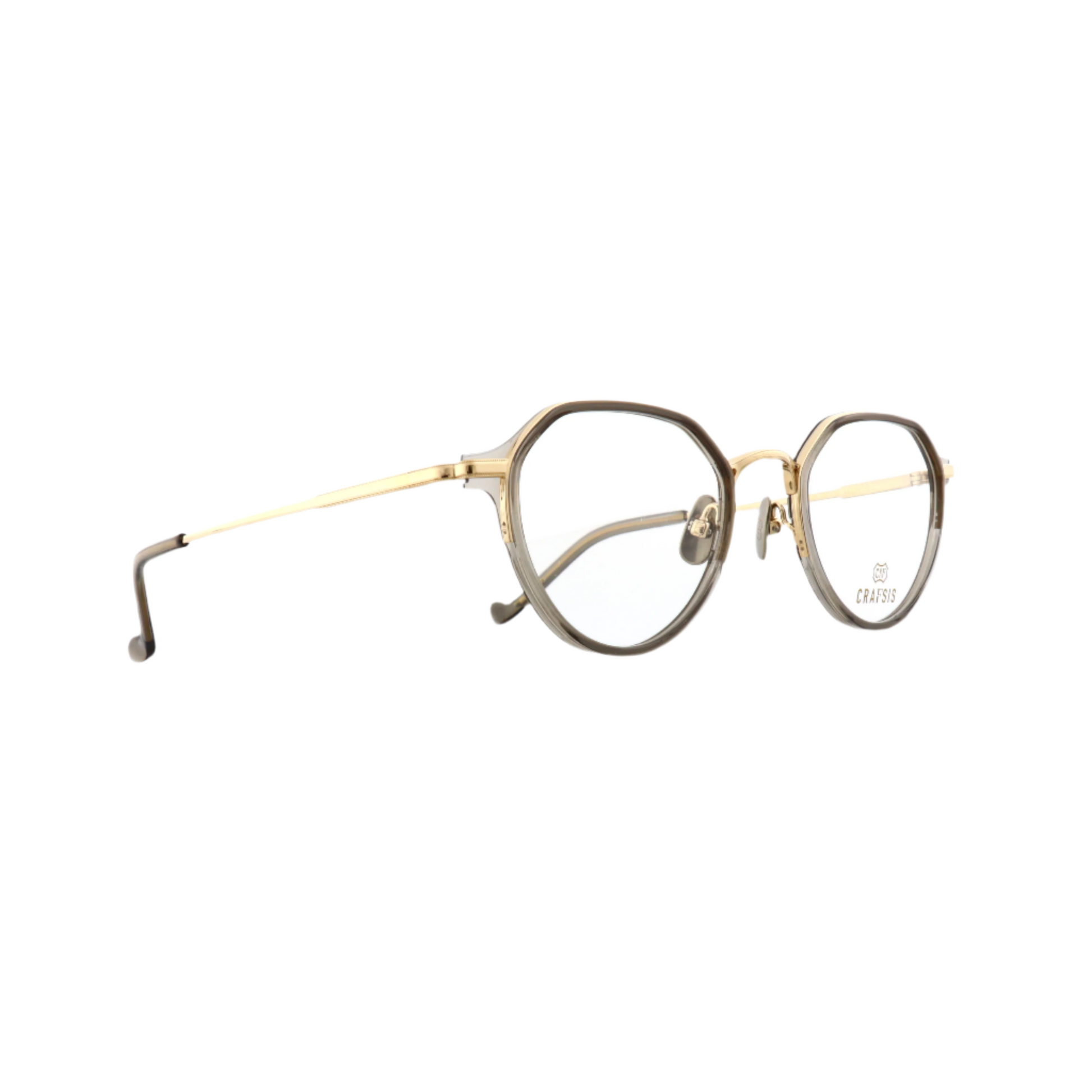 Crafsis Eyeglasses model CRF - 158 (Rose Gold)-Artifact Visions