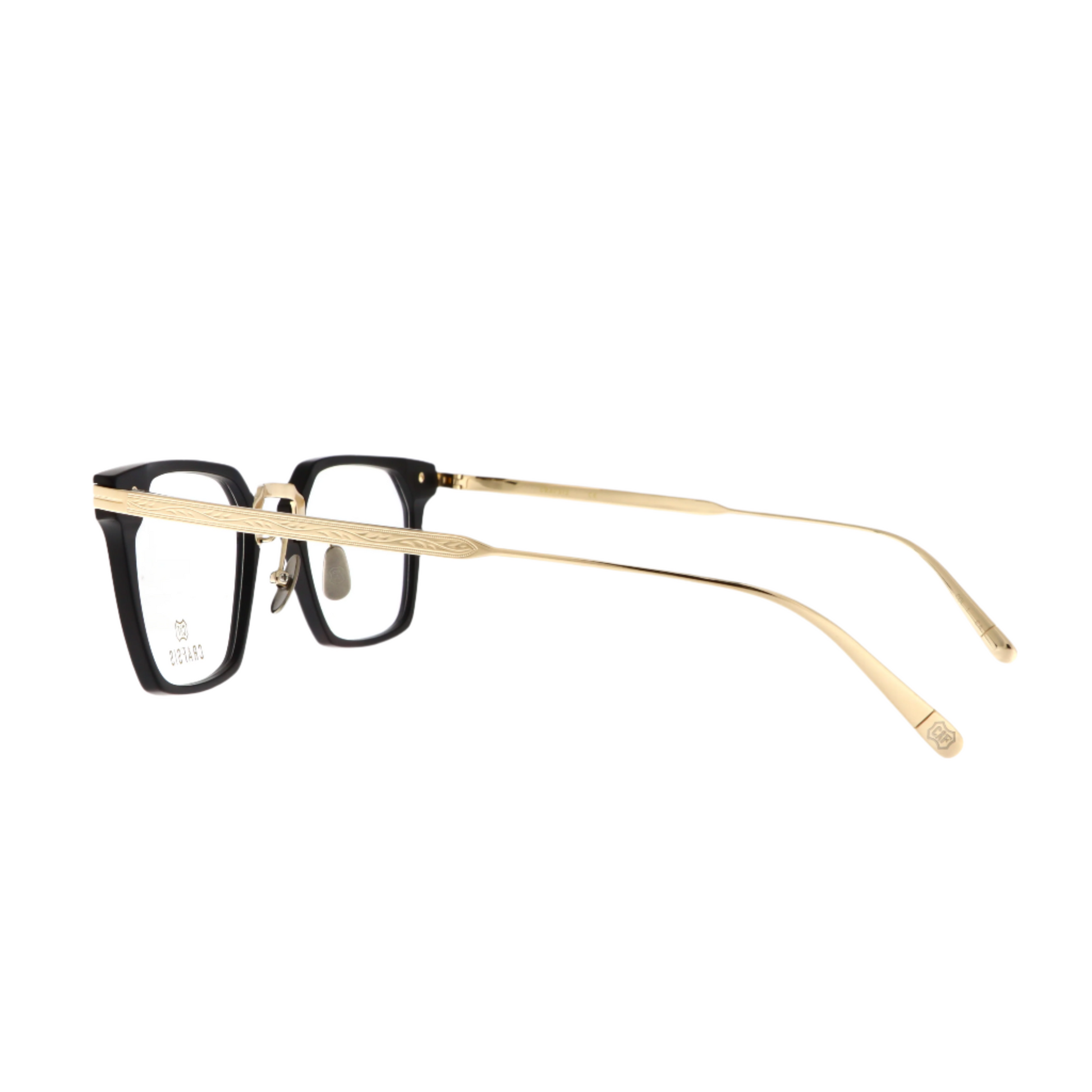 Crafsis Eyeglasses model CRF - 159 (Black)-Artifact Visions