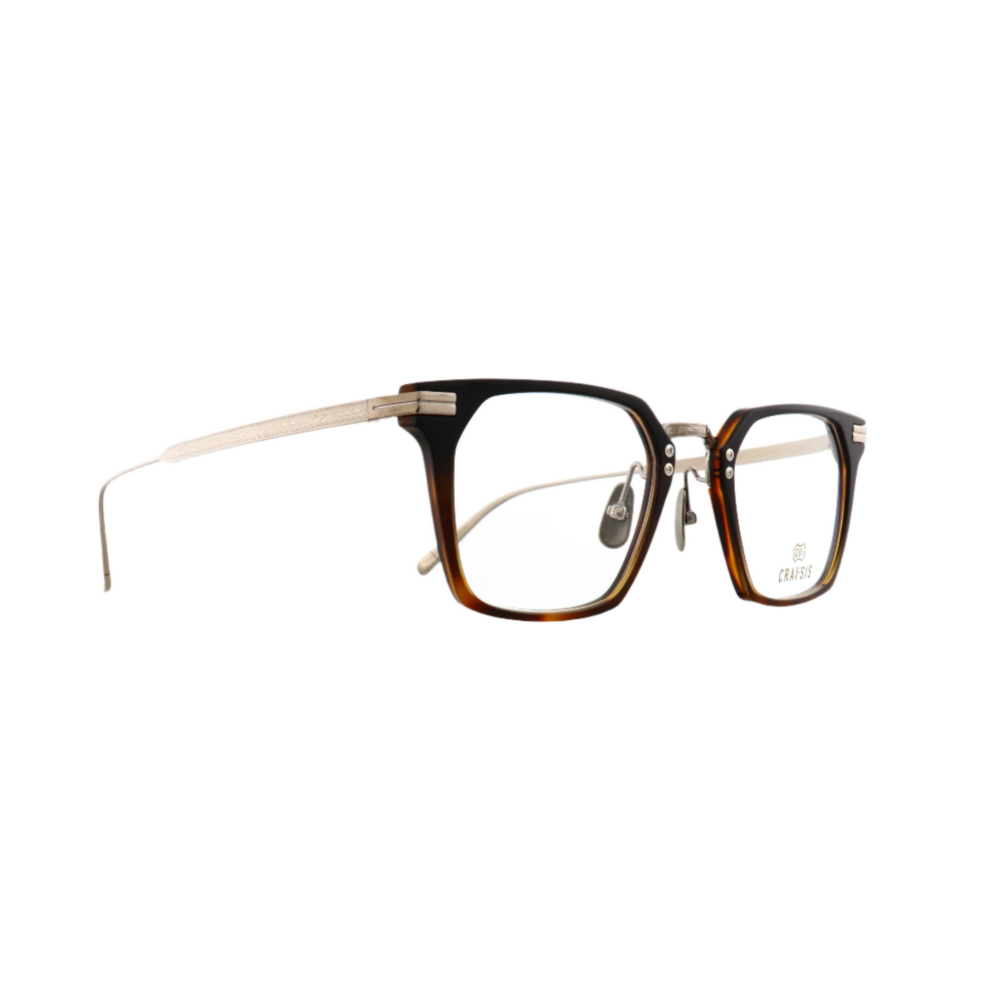 Crafsis Eyeglasses model CRF - 159 (Brown)-Artifact Visions