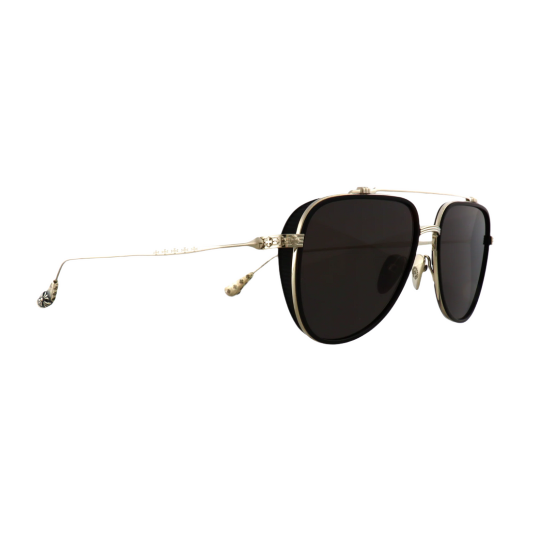 Chrome Hearts Zipher Black Sunglasses
