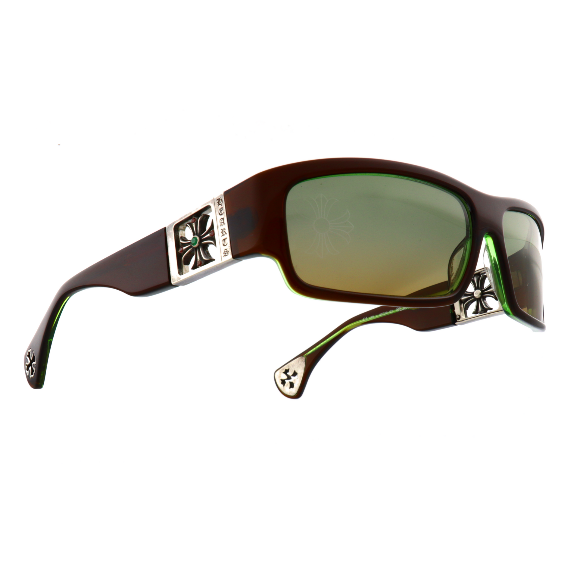 Chrome Hearts sunglasses model Rejected (Brown)-Artifact Visions