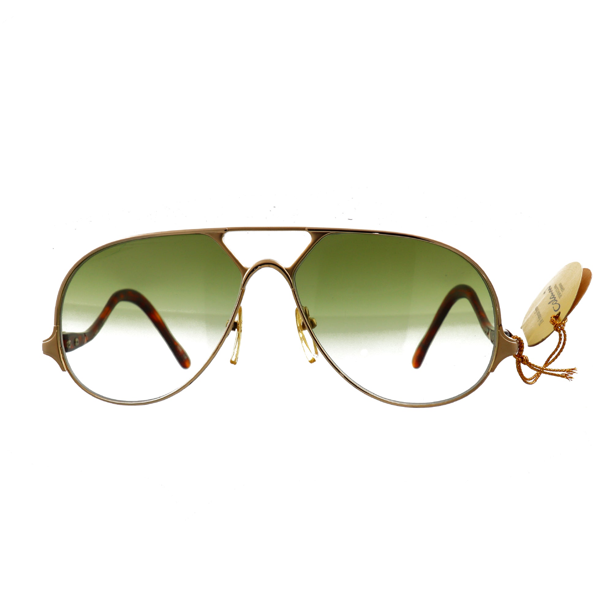 Luigi Colani sunglasses model 15-621 Gold size 60-Artifact Visions