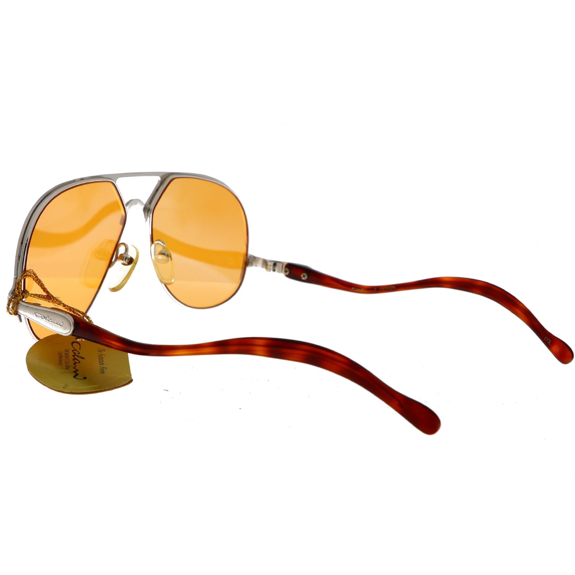 Luigi Colani sunglasses model 15-621 Silver size 60-Artifact Visions