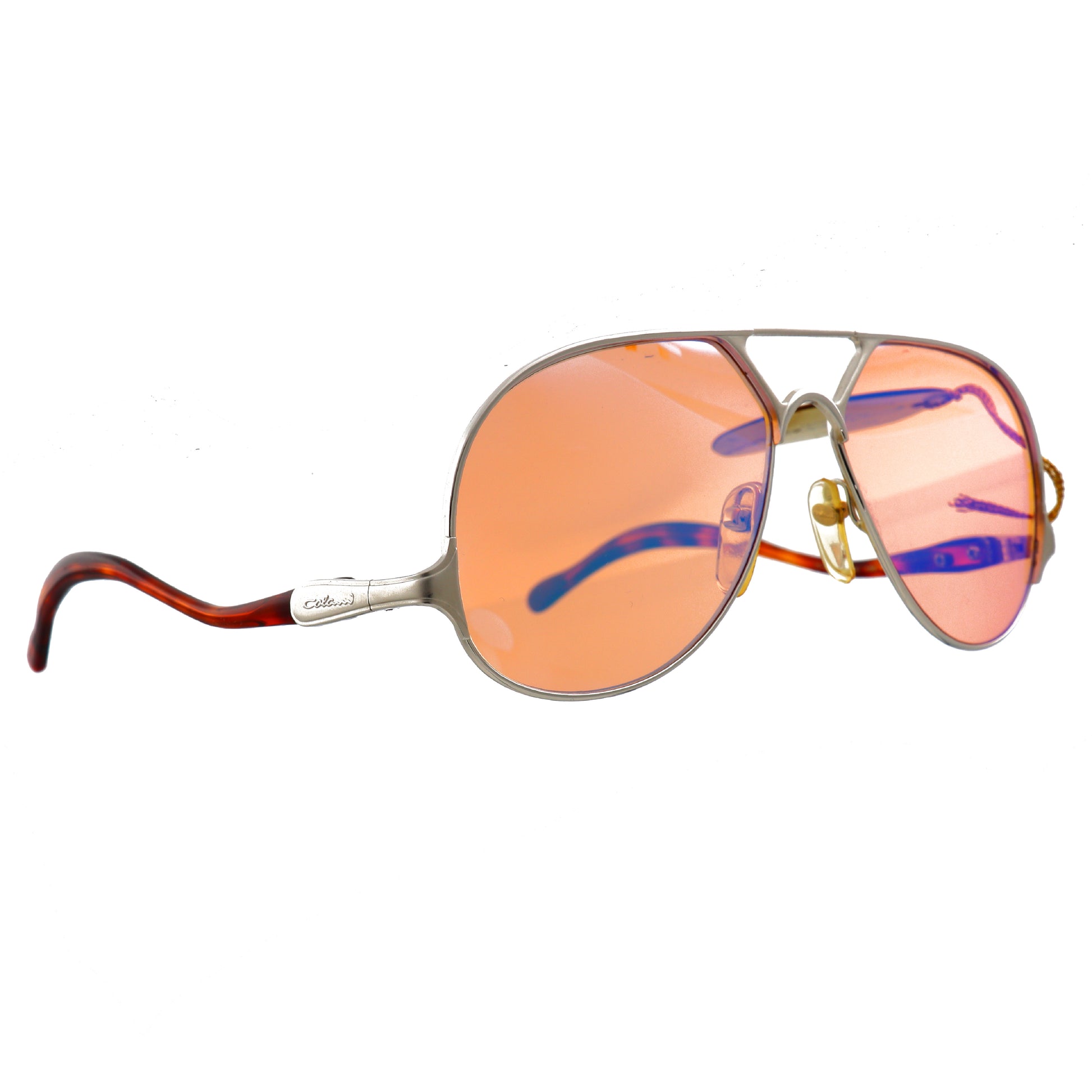 Luigi Colani sunglasses model 15-621 Silver size 60-Artifact Visions