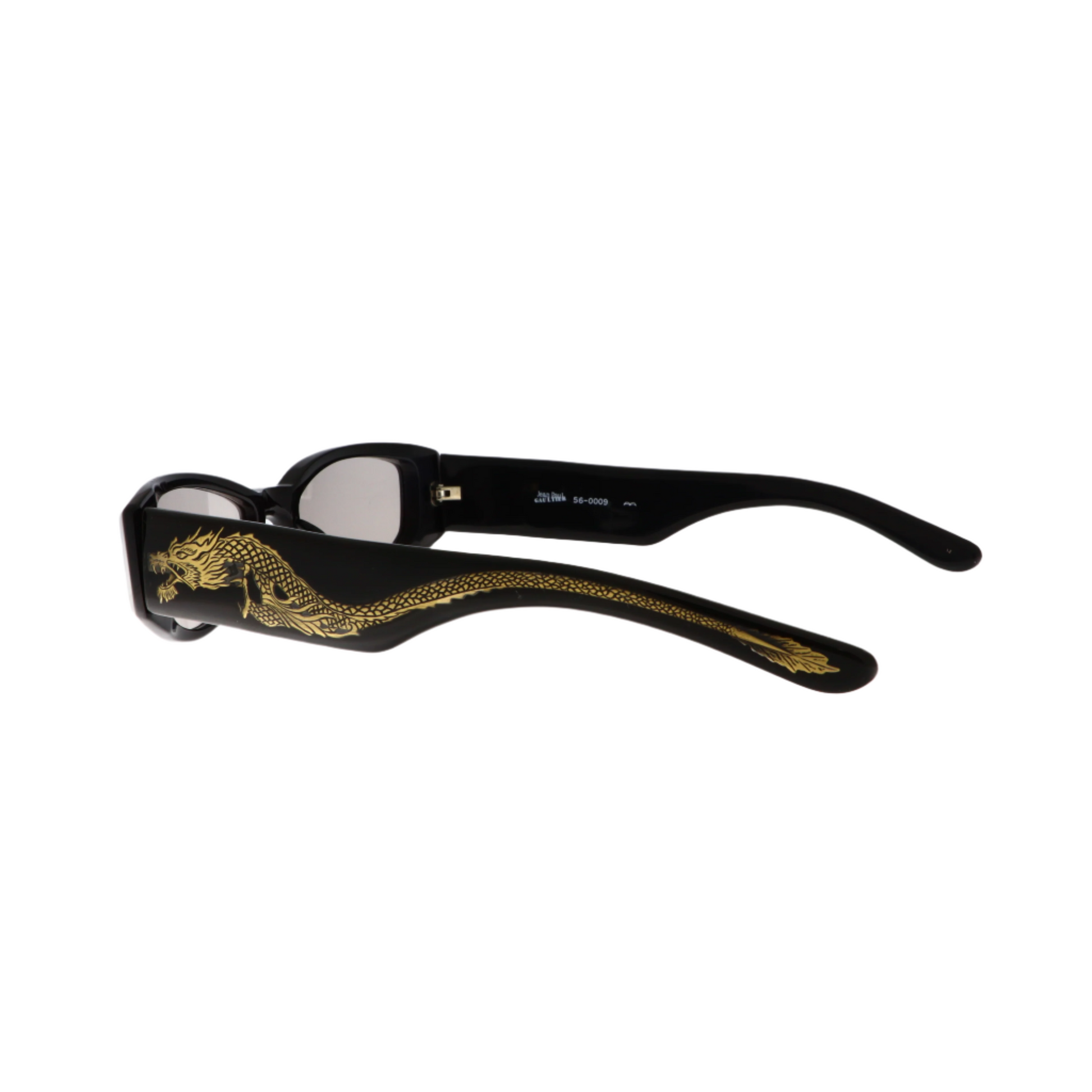 Luxury collectible grey lens eyewear close-up