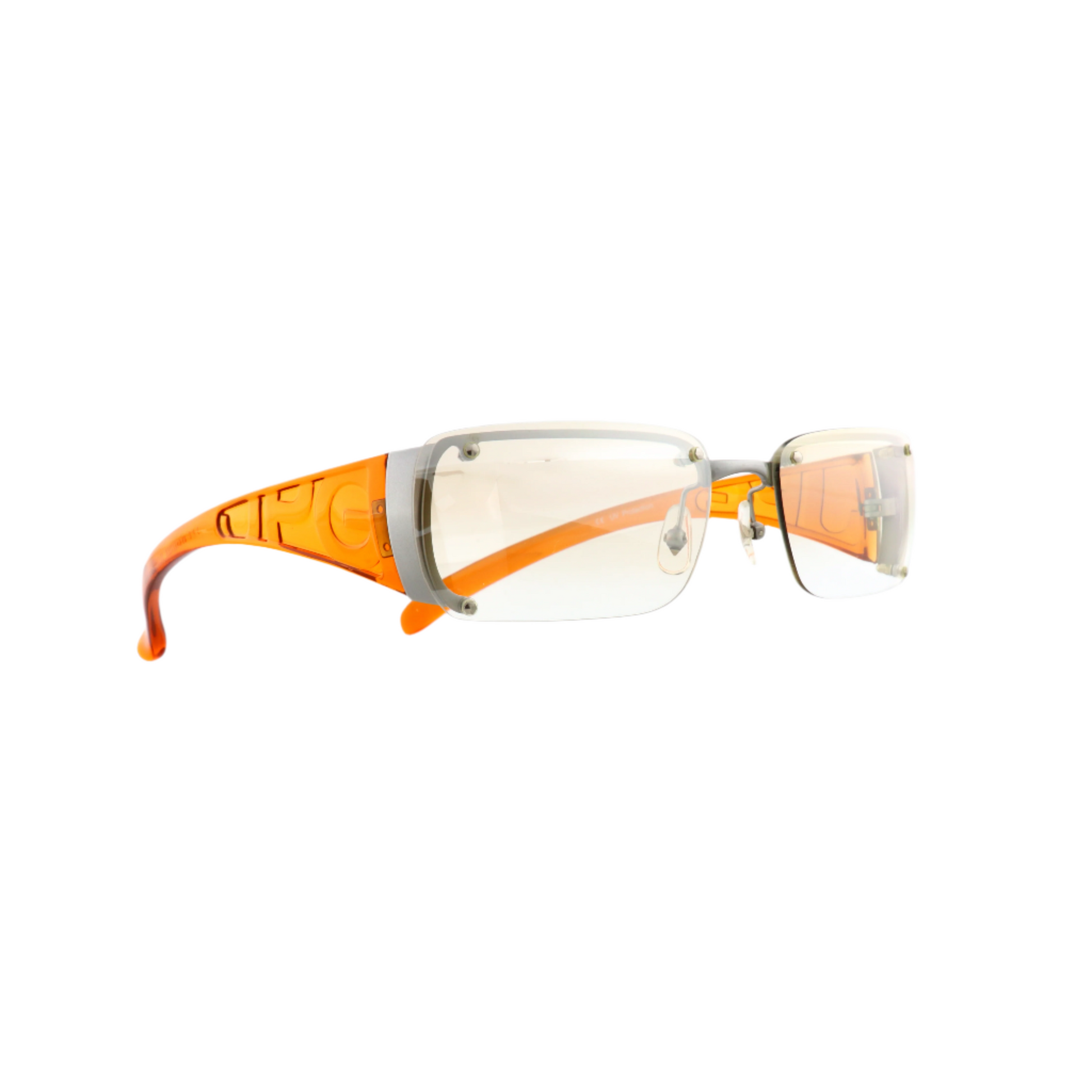 Vintage Jean Paul Gaultier sunglasses close-up