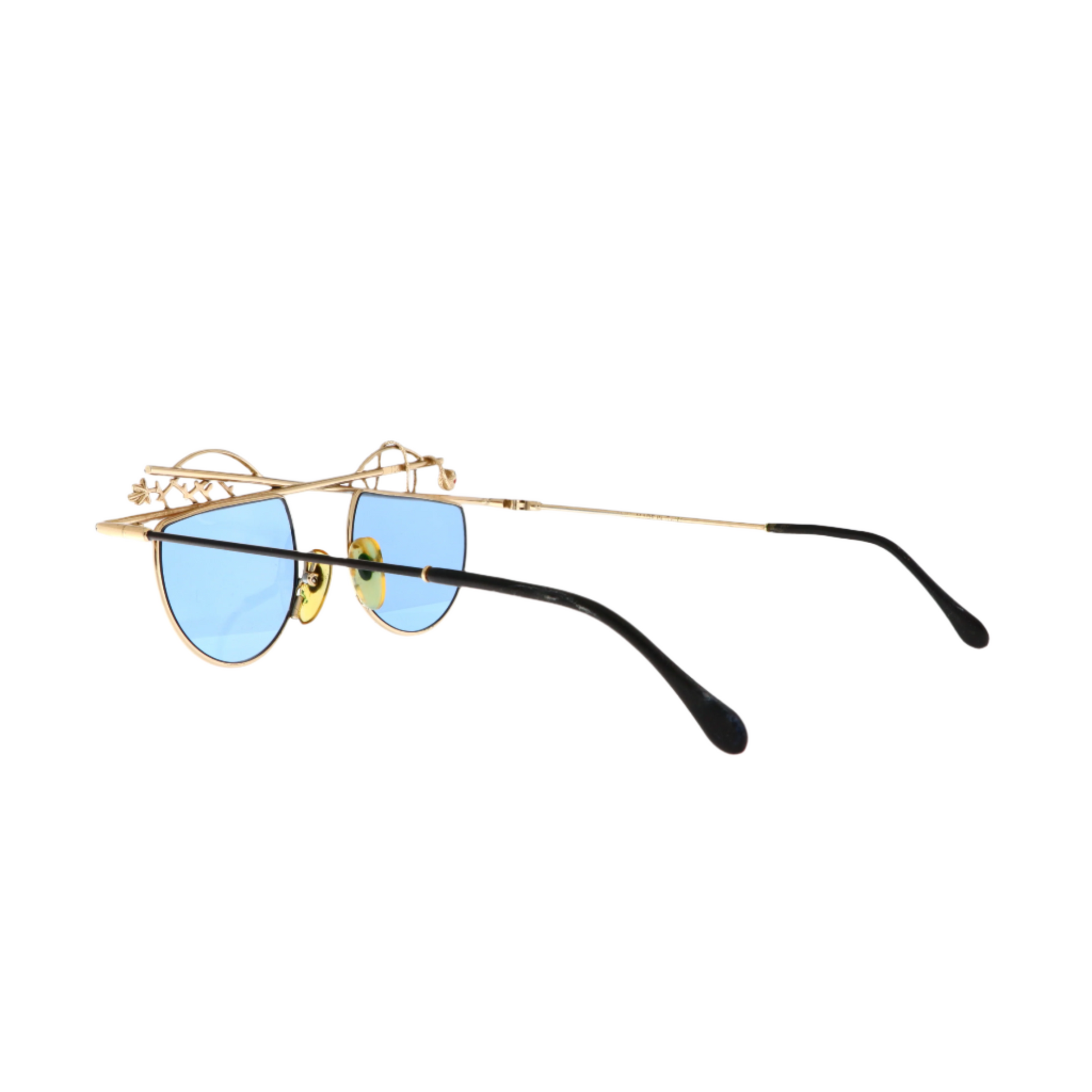 Taxi by Casanova sunglasses model ST 3 (Gold and Black)-Artifact Visions