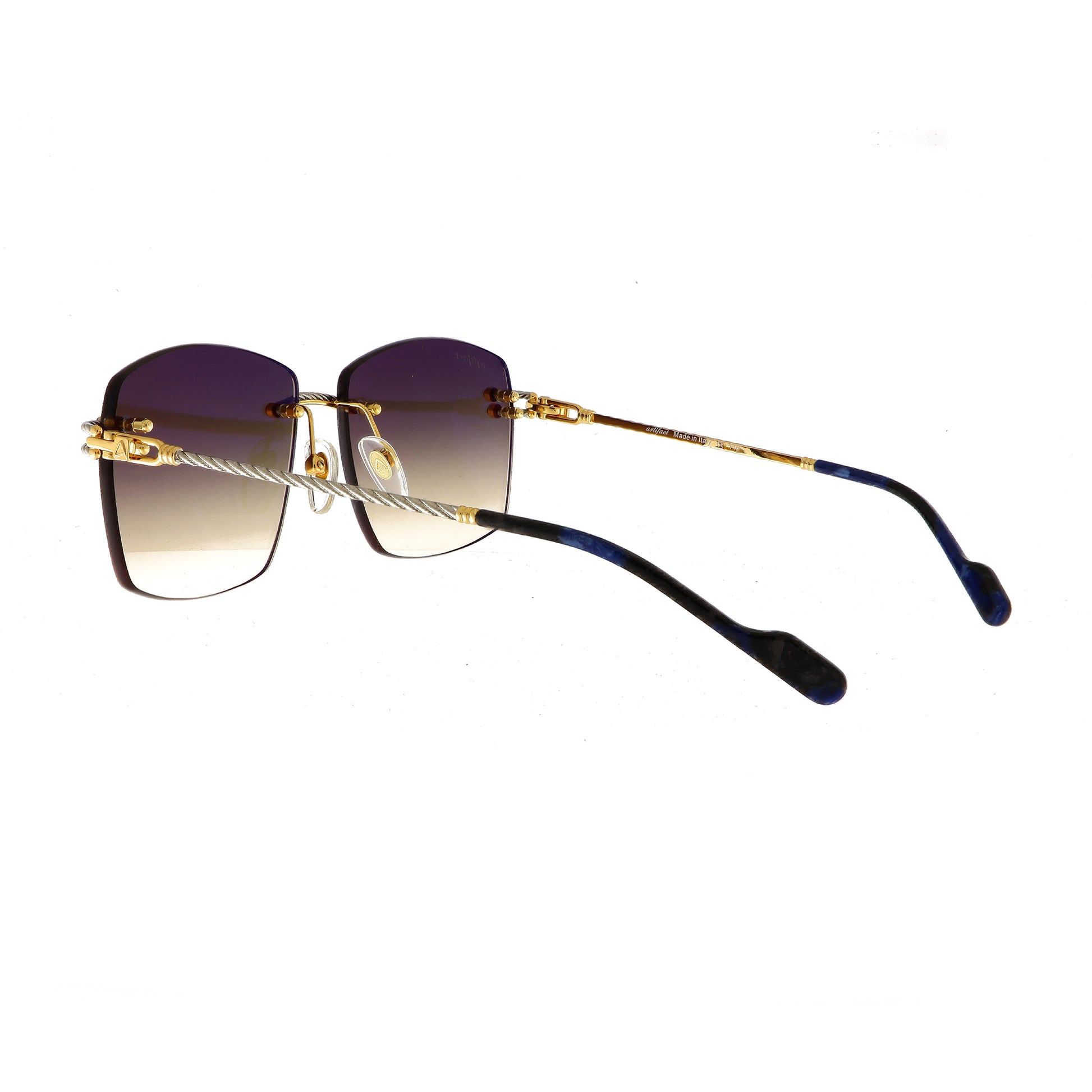 Artifact "Rope Line" Sunglasses Model 504/2 Brown Smoke-Artifact Visions