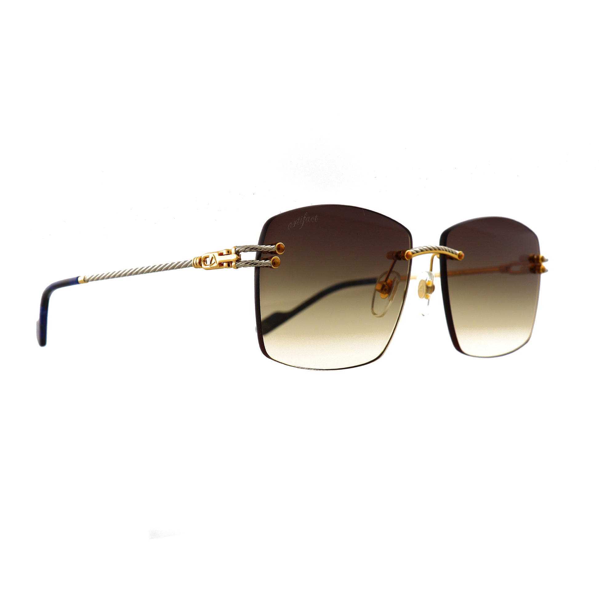 Artifact "Rope Line" Sunglasses Model 504/2 Brown Smoke-Artifact Visions