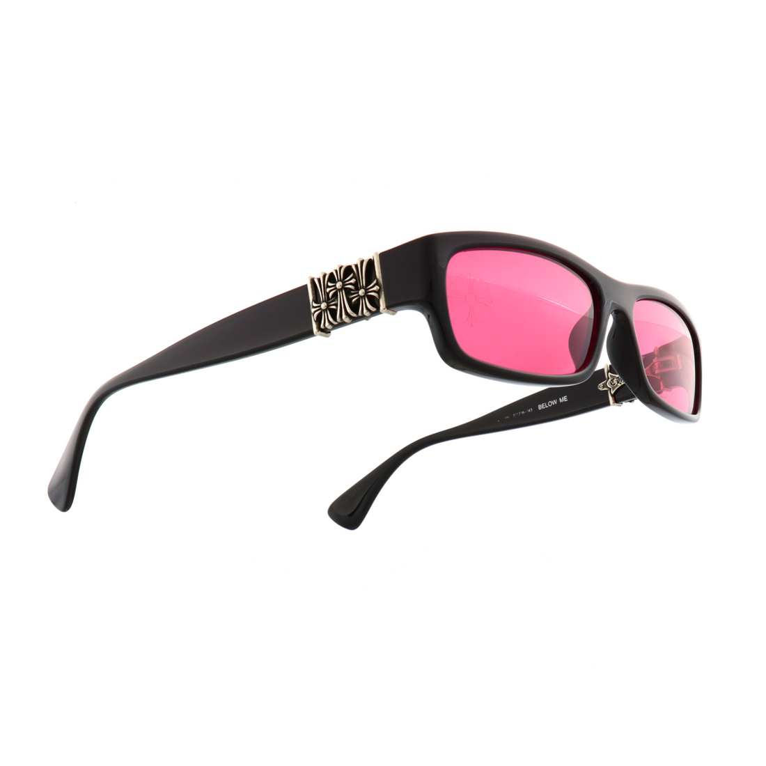 Chrome Hearts Below Me sunglasses | Limited edition dual-tone Chrome Hearts | Vintage bespoke Chrome Hearts eyewear | Luxury Chrome Hearts sunglasses