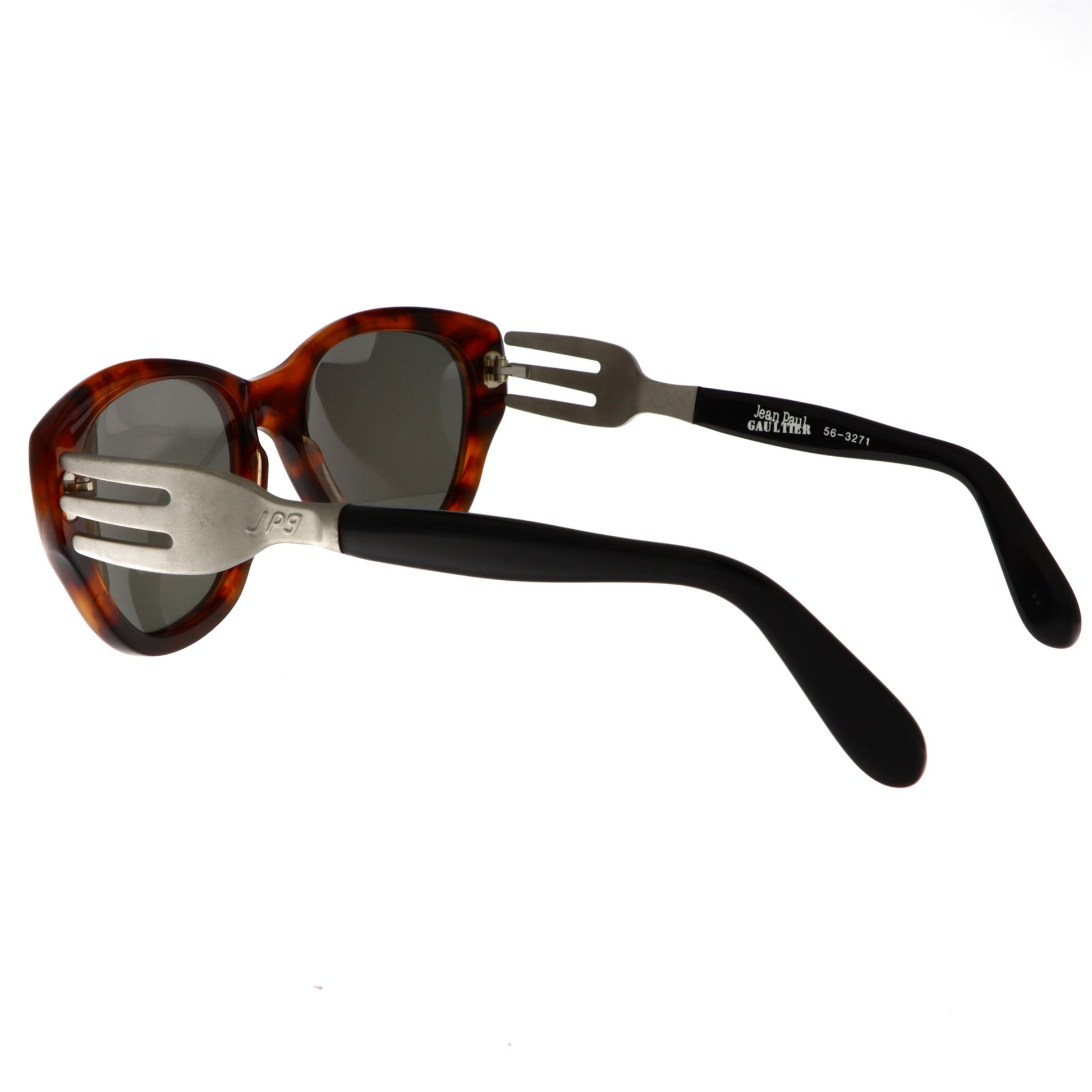 Rare Jean Paul Gaultier sunglasses temple detail