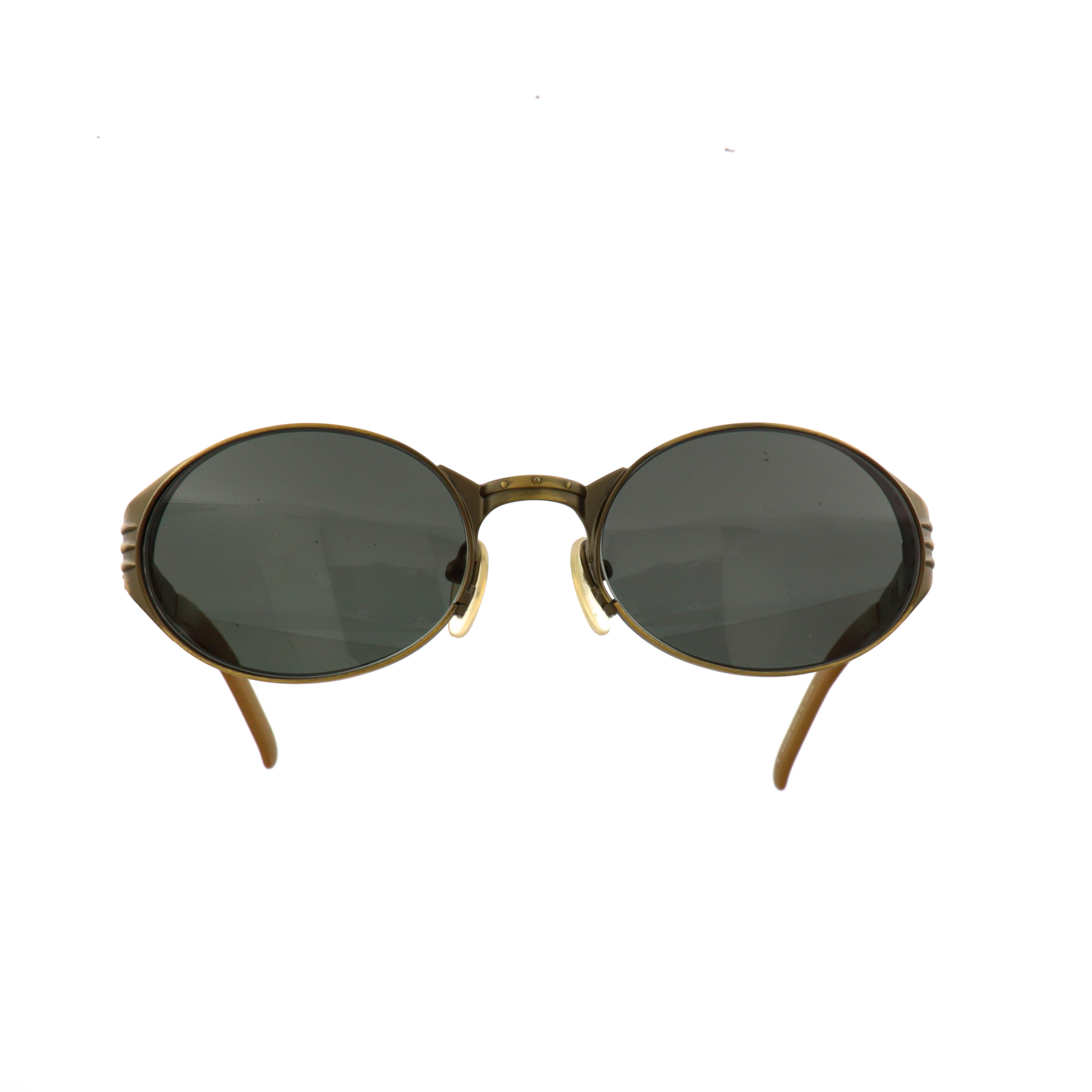 Jean Paul Gaultier 56-6102 brass frame front view