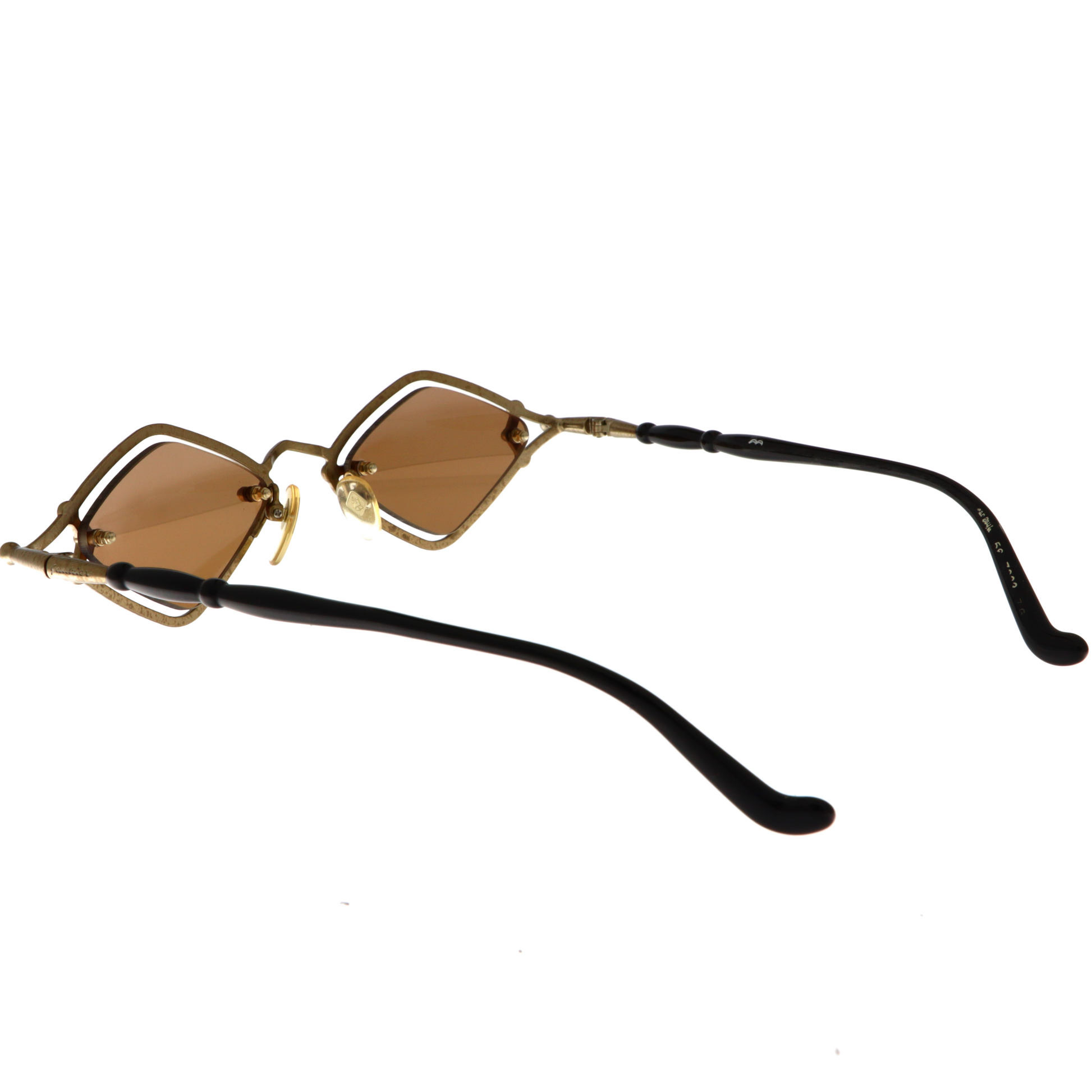 Luxury collectible sunglasses side profile