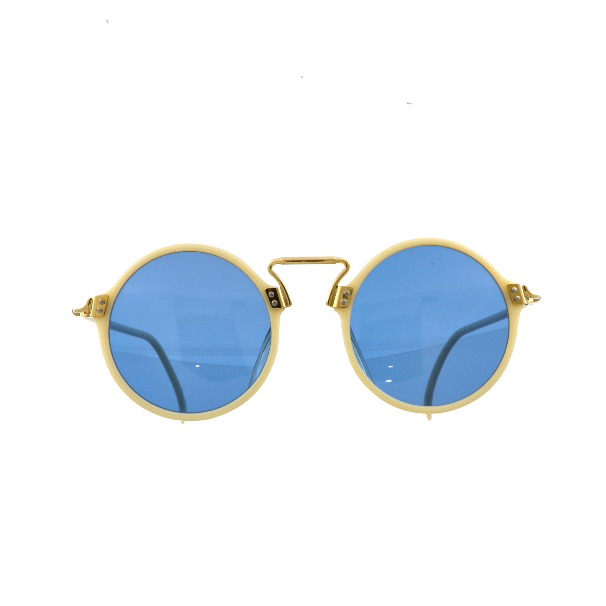Jean Paul Gaultier 56-9271 white frame front view