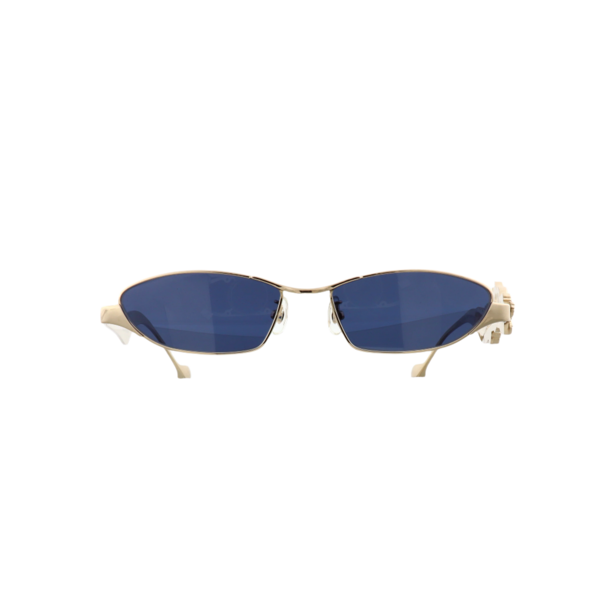 Jean Paul Gaultier VJP-080J blue lens front view