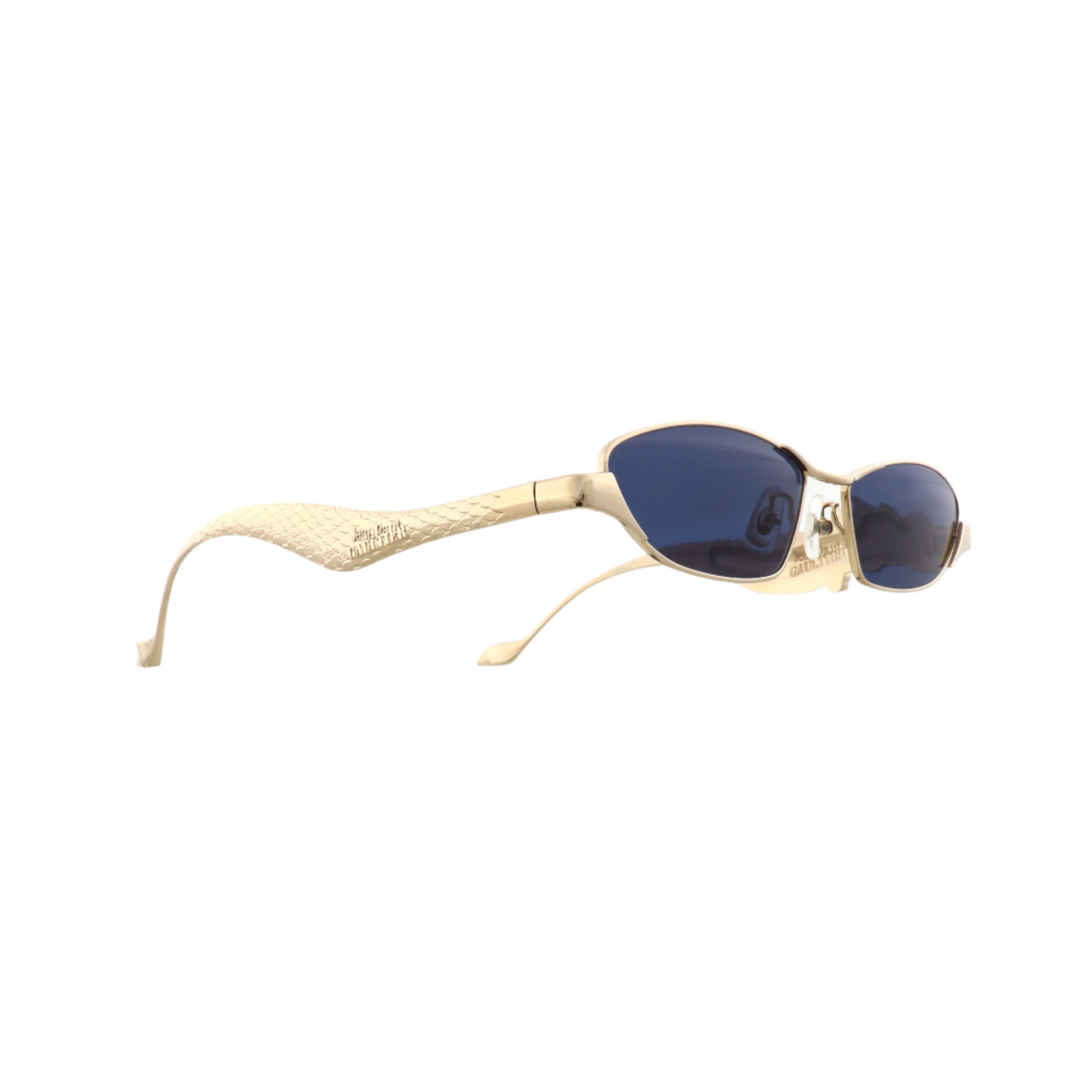 Vintage Jean Paul Gaultier retro sunglasses close-up