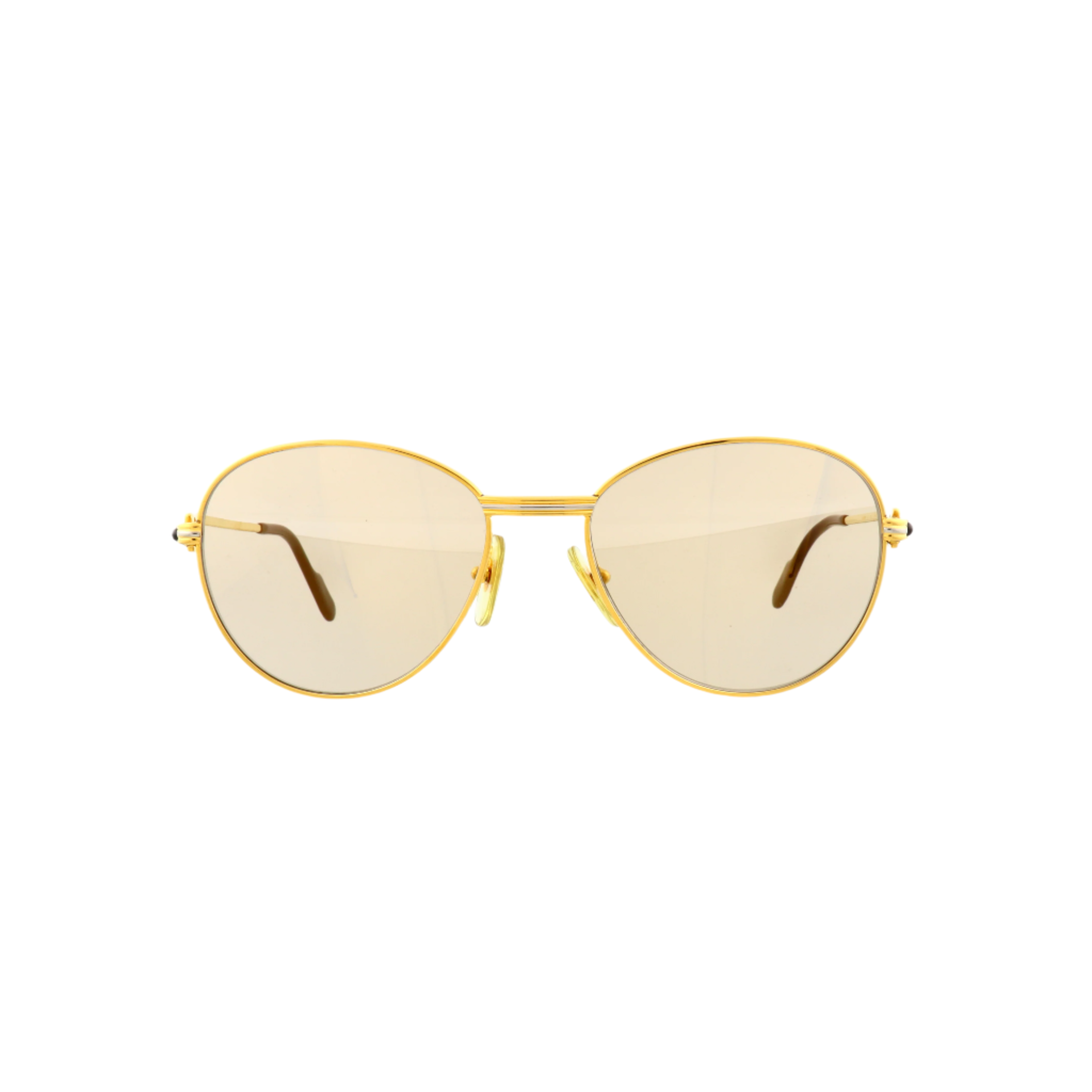 【美品】must de Cartier ゴールド サングラス Must de Cartier Model 