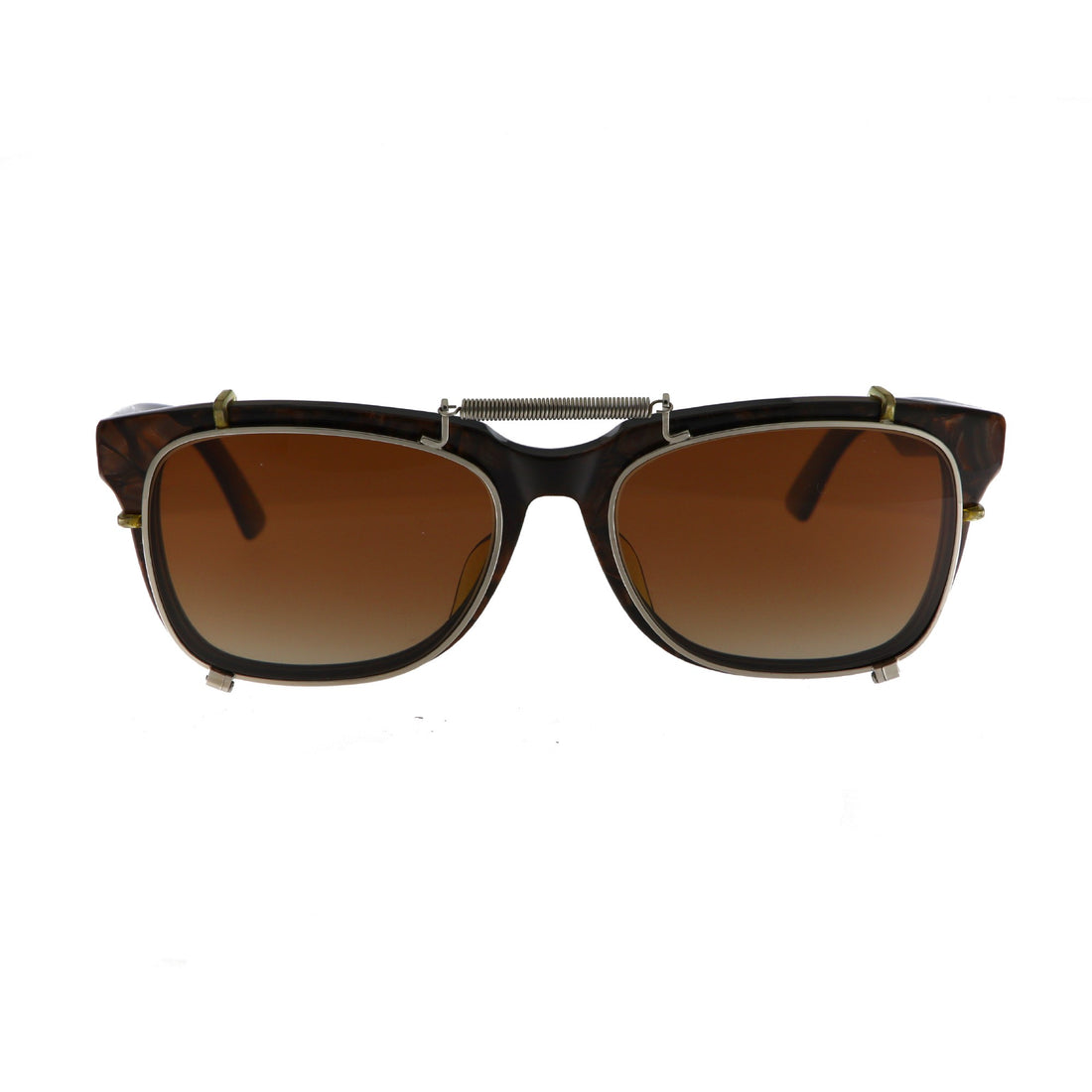Jean Paul Gaultier 56-8006 sunglasses, brown pearl tortoise JPG sunglasses, vintage Gaultier clip-on sunglasses, 1990s Japanese designer eyewear