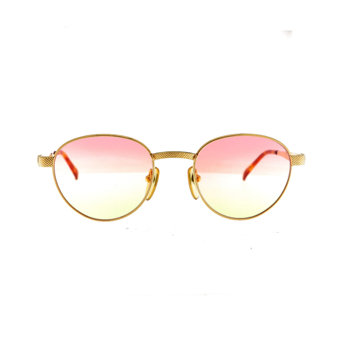 JPG gradient lens sunglasses pink yellow

