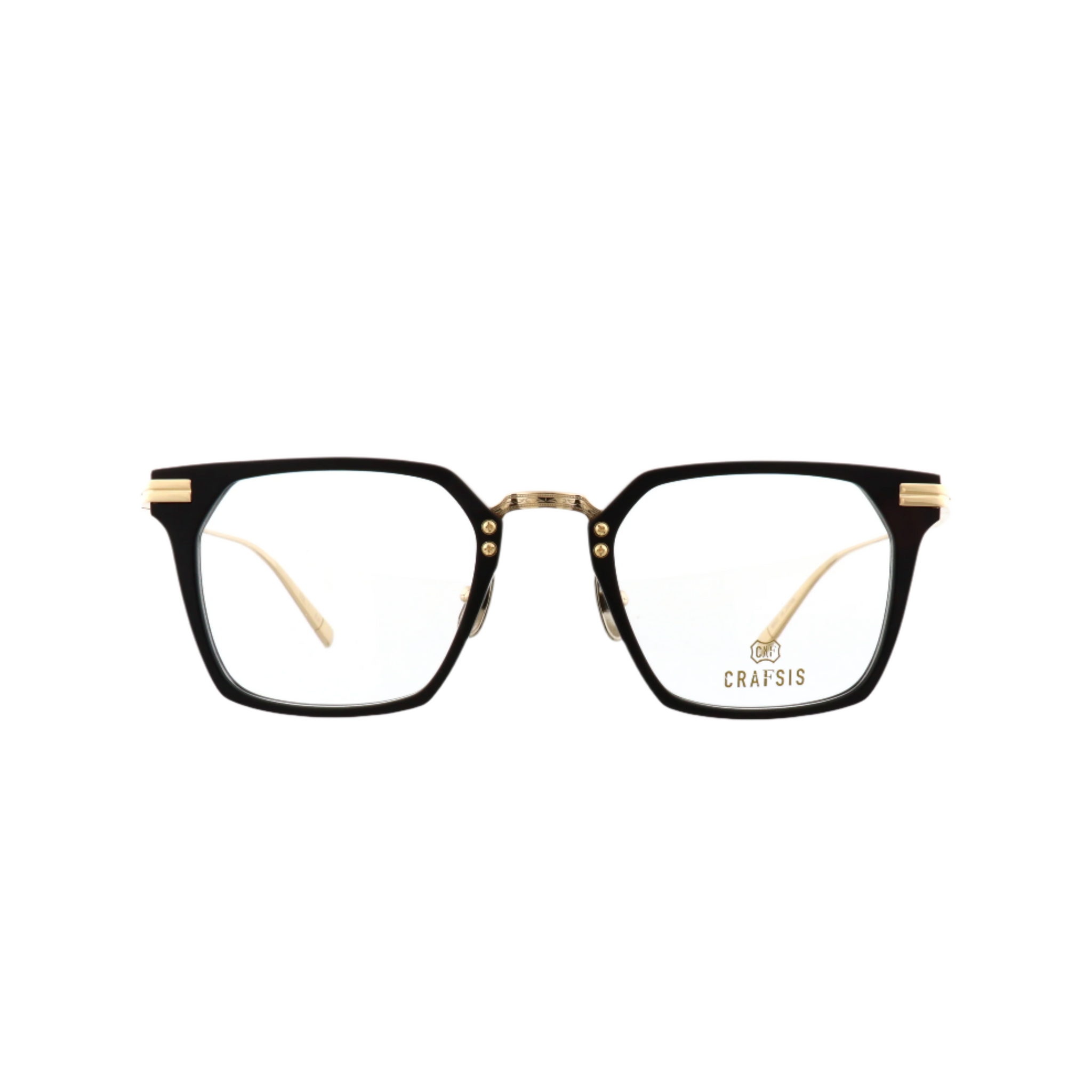Crafsis Eyeglasses model CRF - 159 (Black)-Artifact Visions