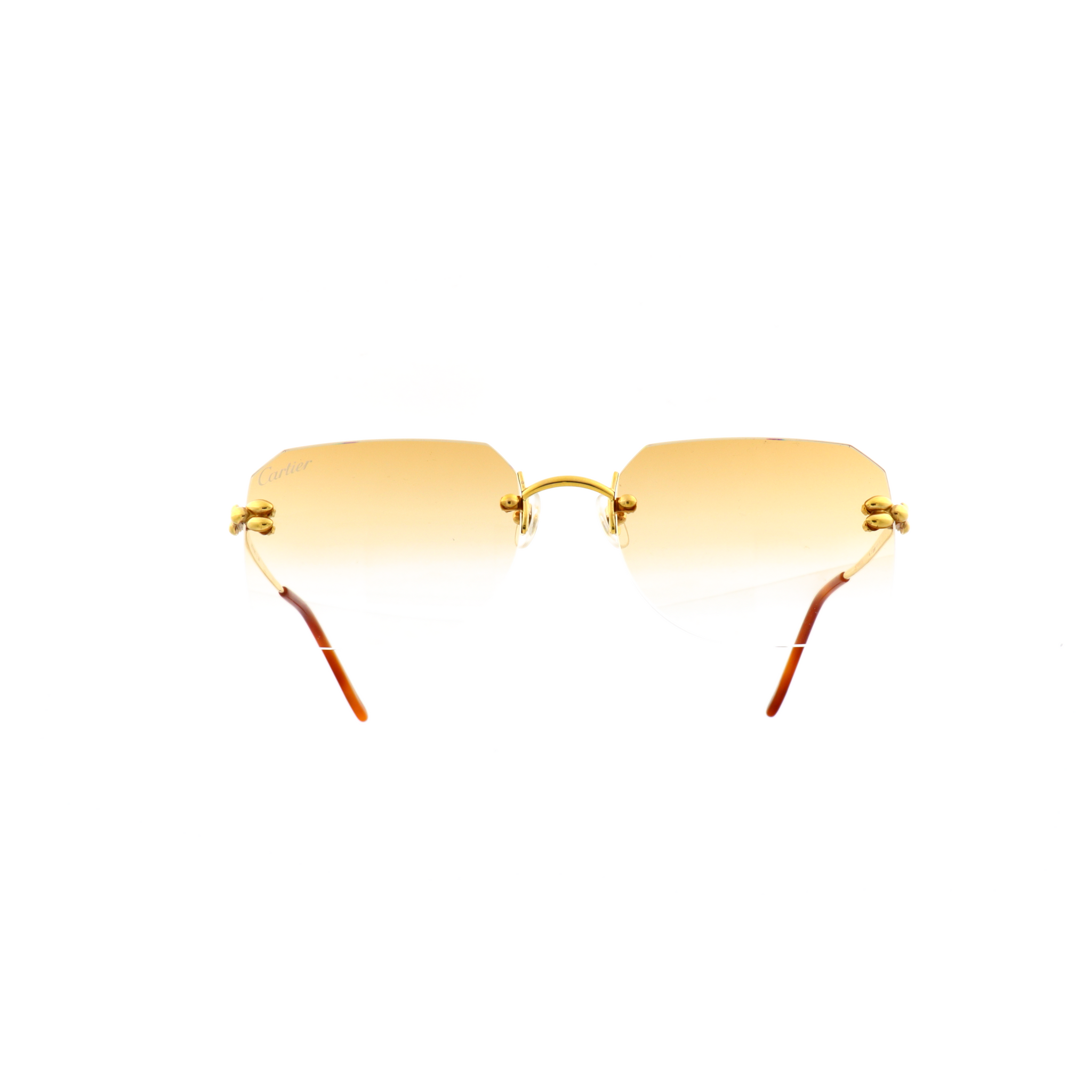 Must de Cartier sunglasses model Paris 750 size 55 gold-Artifact Visions