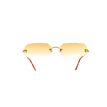 Must de Cartier sunglasses model Paris 750 size 55 gold-Artifact Visions