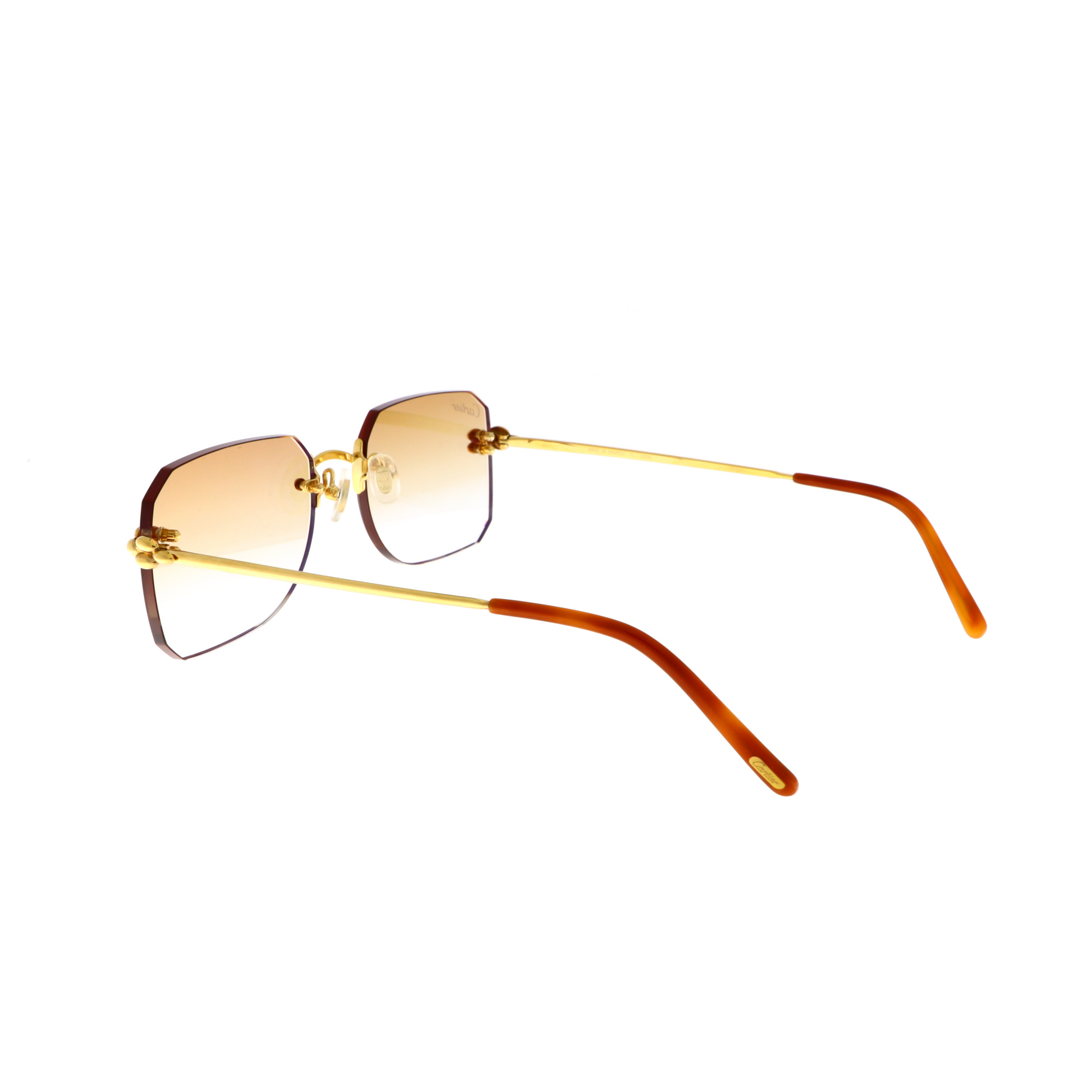 Must de Cartier sunglasses model Paris 750 size 55 gold-Artifact Visions