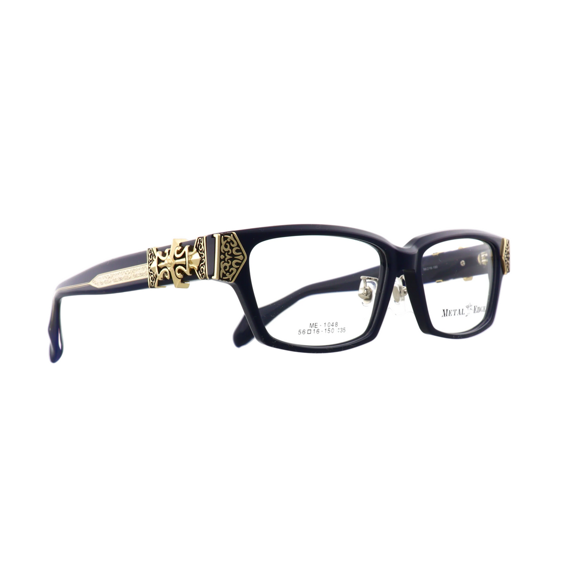 Metal Edge Eyeglasses size 56