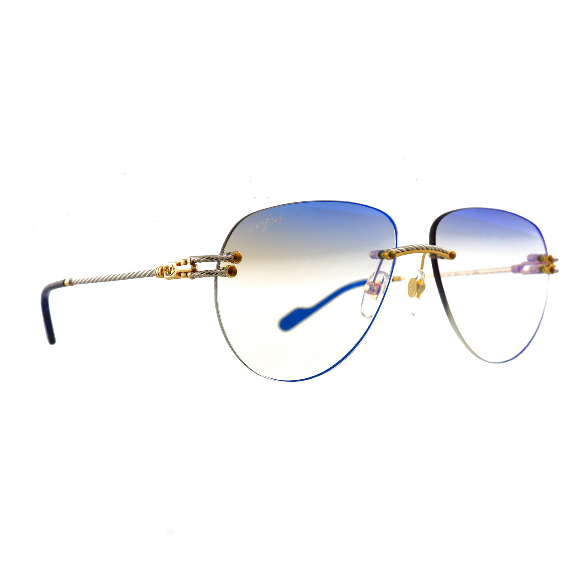 Artifact "Rope Line" Sunglasses Model 504/1 Blue-Artifact Visions