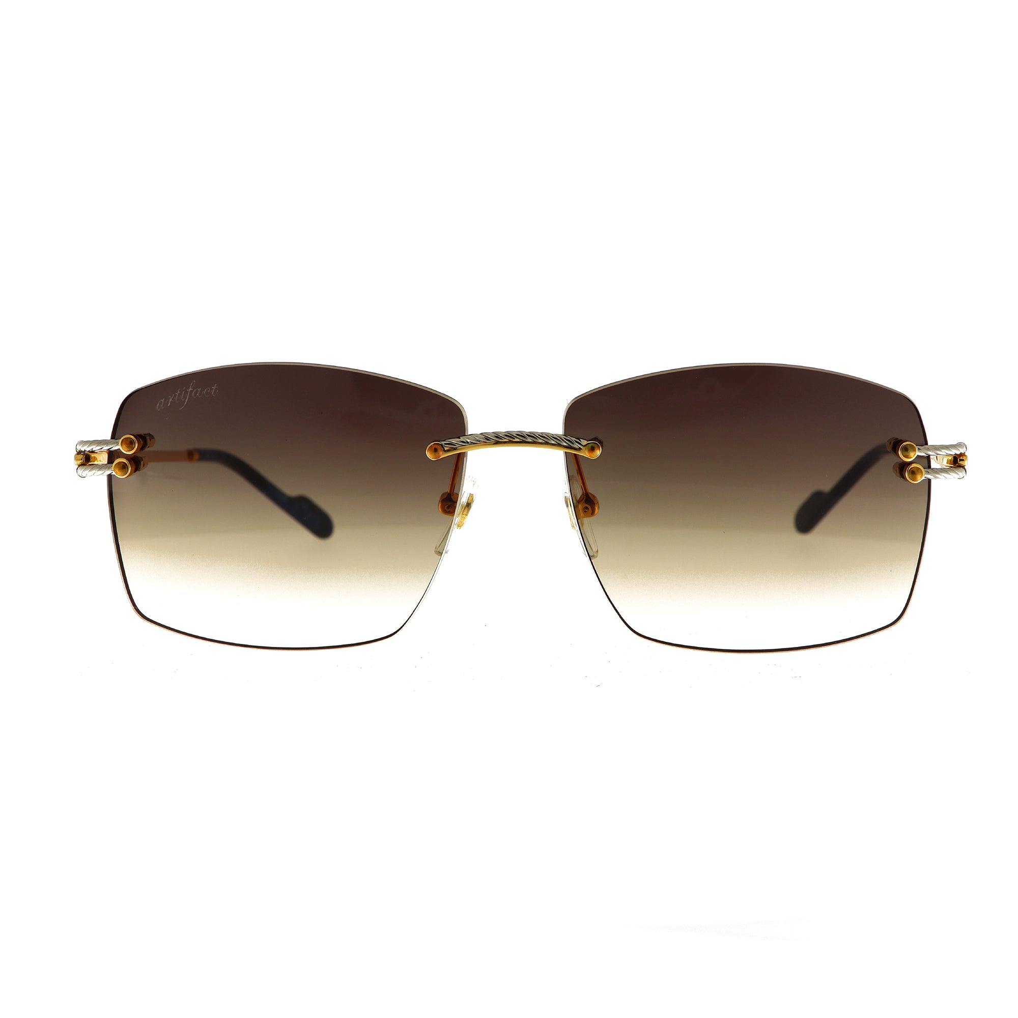 Artifact "Rope Line" Sunglasses Model 504/2 Brown Smoke-Artifact Visions