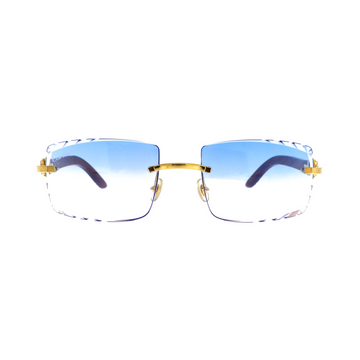 Must de Cartier Sunglasses Model Vintage C Décor Zebra (circa 2010)