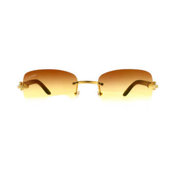 Must de Cartier Sunglasses Model Wood C Decor (Early 2000's)