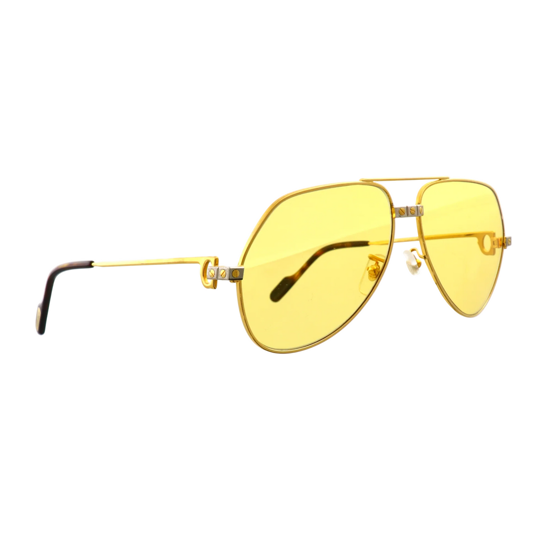 Must de Cartier sunglasses model Vendome Santos size 59