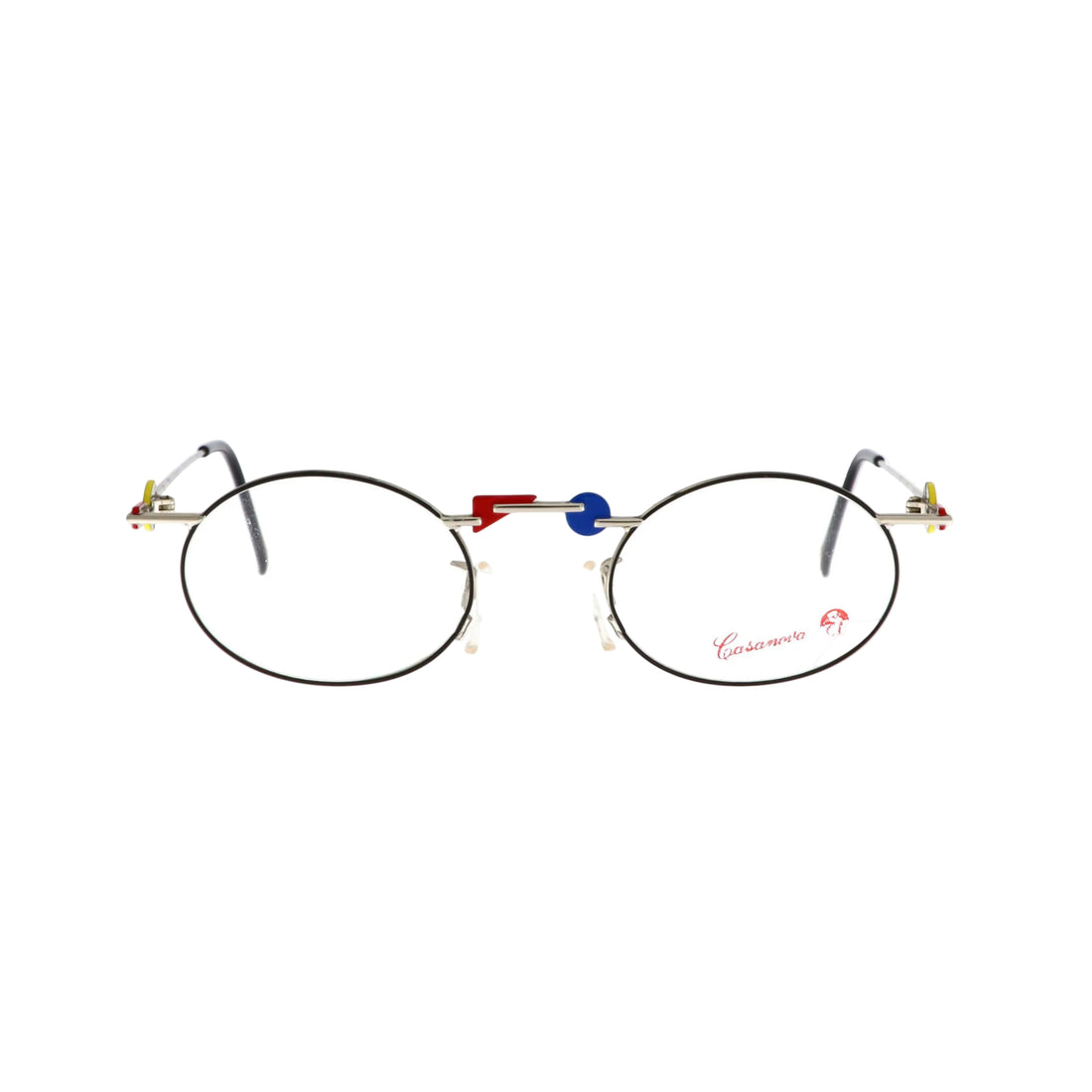 Silver Casanova RVC 8 sunglasses with sleek frame and tinted lenses, showcasing a modern and stylish design.
