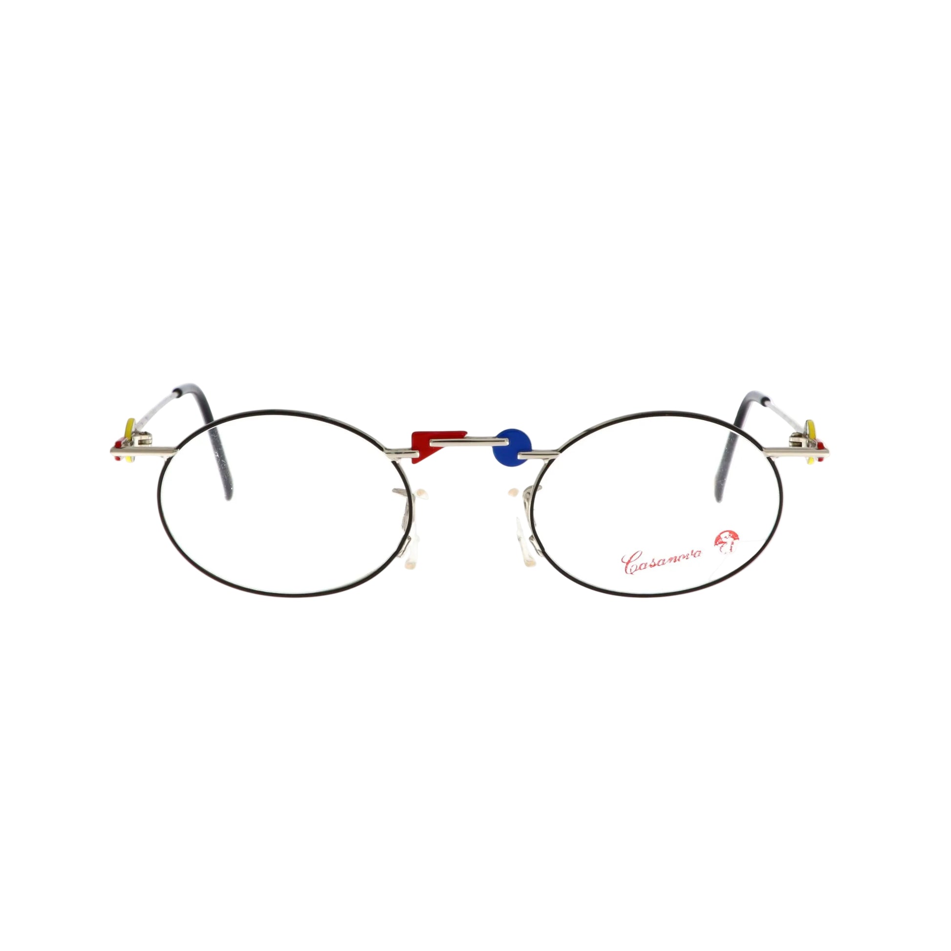 Silver Casanova RVC 8 sunglasses with sleek frame and tinted lenses, showcasing a modern and stylish design.