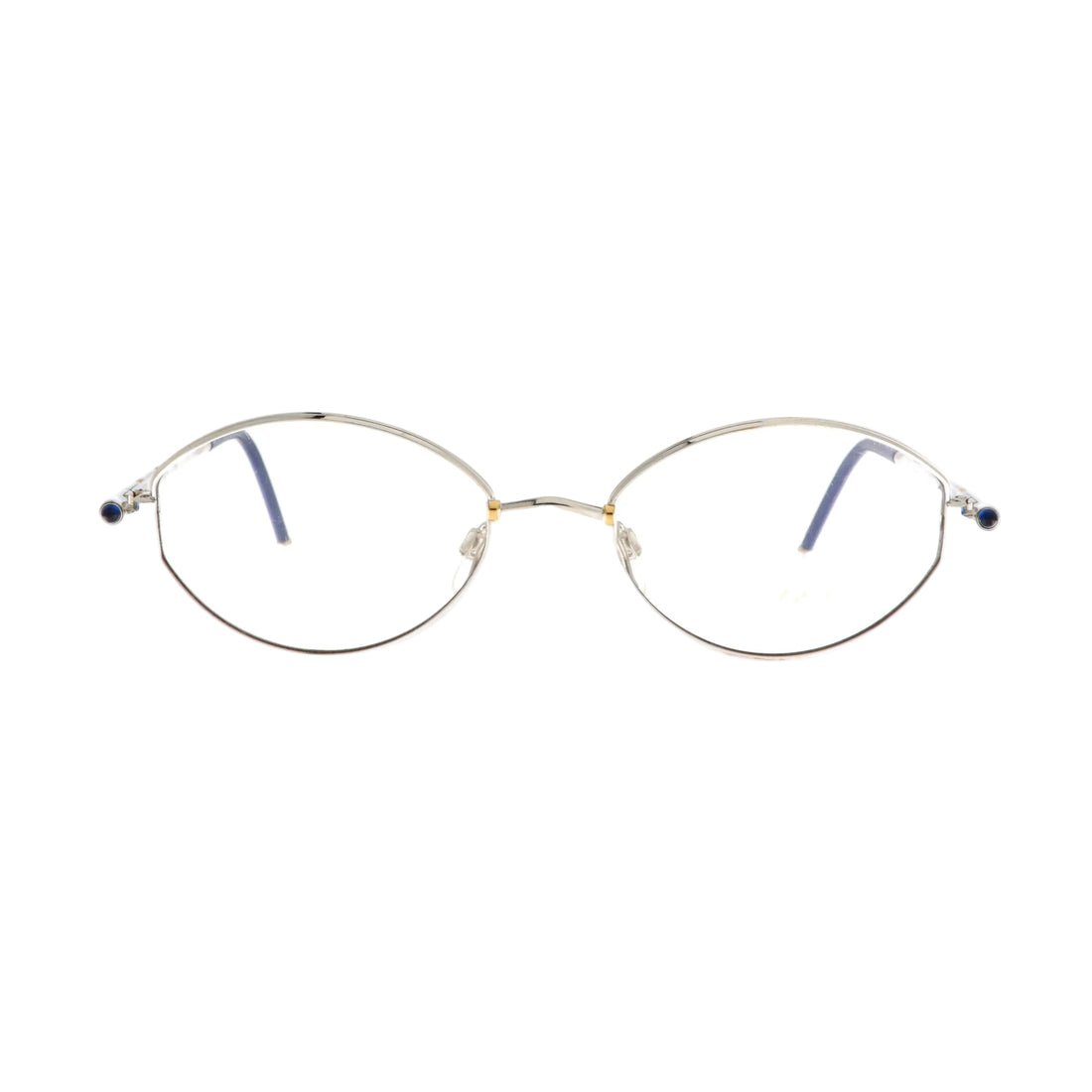 Chopard V6064 sunglasses with silver front and dark tinted lenses, stylish and elegant eyewear for sun protection.