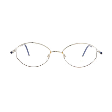 Chopard V6064 sunglasses with silver front and dark tinted lenses, stylish and elegant eyewear for sun protection.
