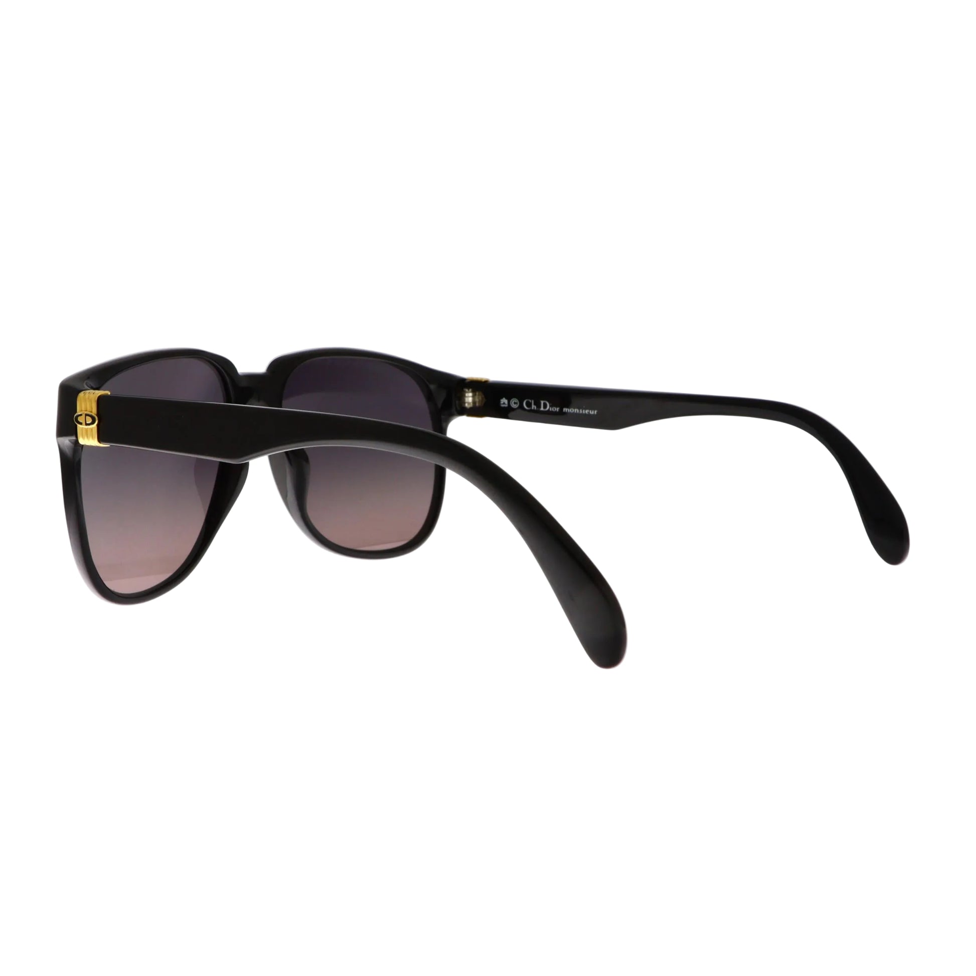 Christian Dior Monsieur sunglasses model 2317A with black frame and tinted lenses, stylish and sophisticated eyewear for men