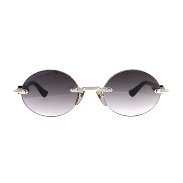 Chrome Hearts sunglasses model Deep III (Black acetate)