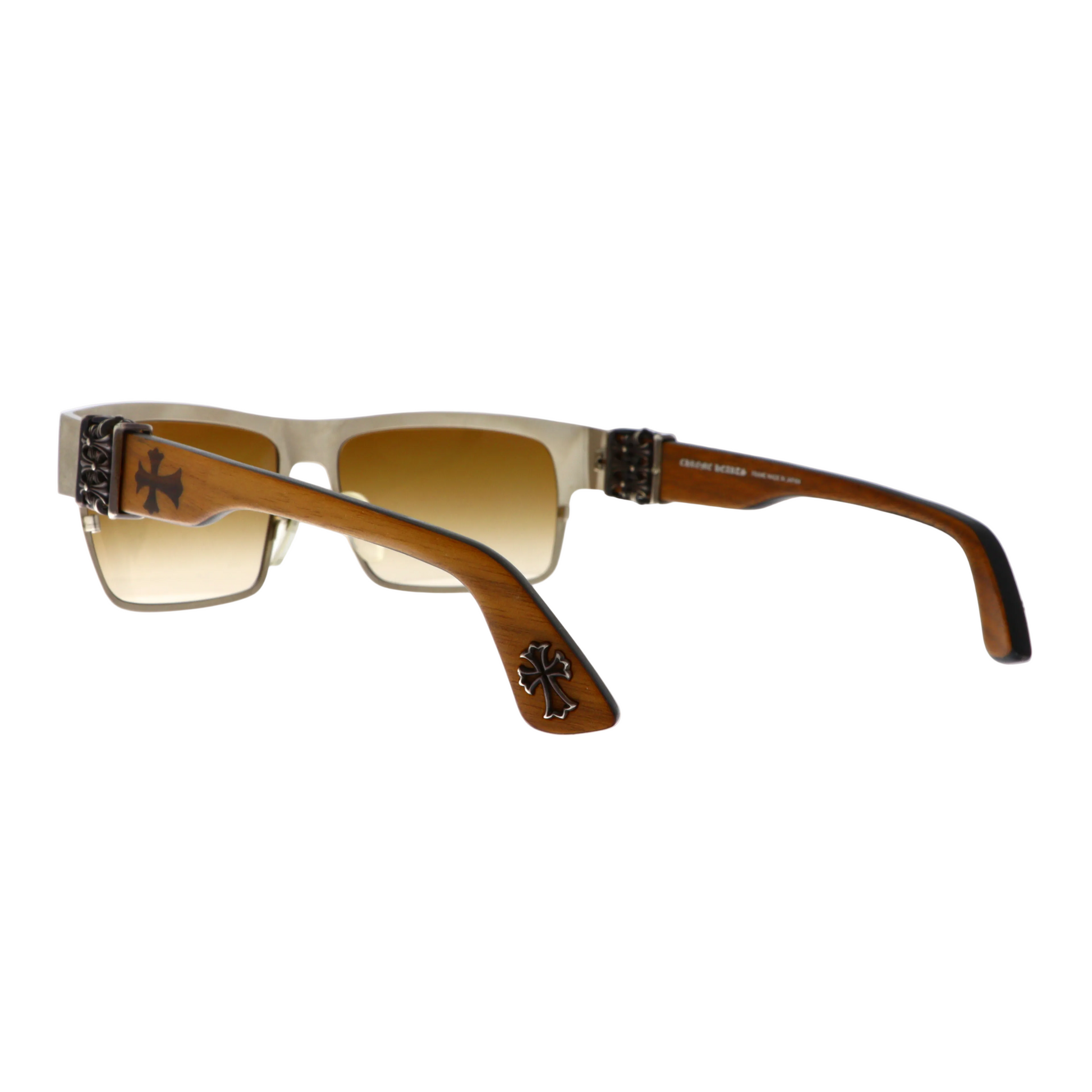 Chrome Hearts Flavor Saver sunglasses with vintage-style chrome frame and dark tinted lenses, new with tags, circa 2016.