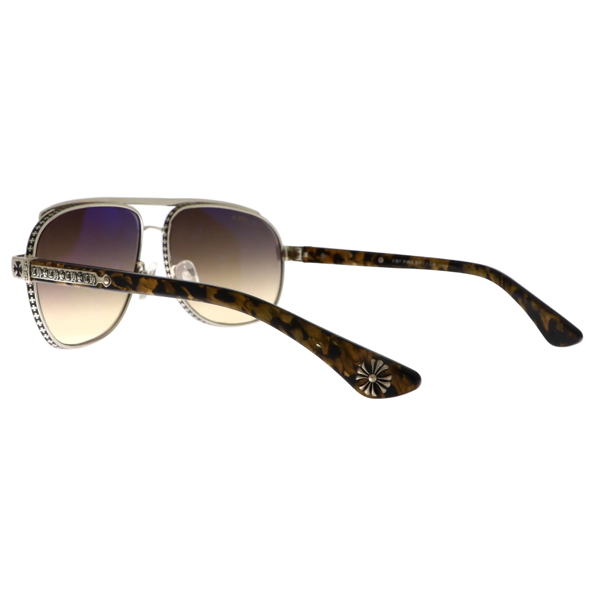 Chrome Hearts Boneyard sunglasses in black with sleek frame and tinted lenses, new with tags, stylish and modern eyewear.