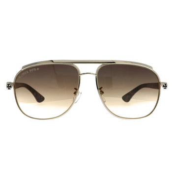Chrome Hearts Boneyard sunglasses with black frames and tinted lenses, new with tags, stylish and iconic eyewear.