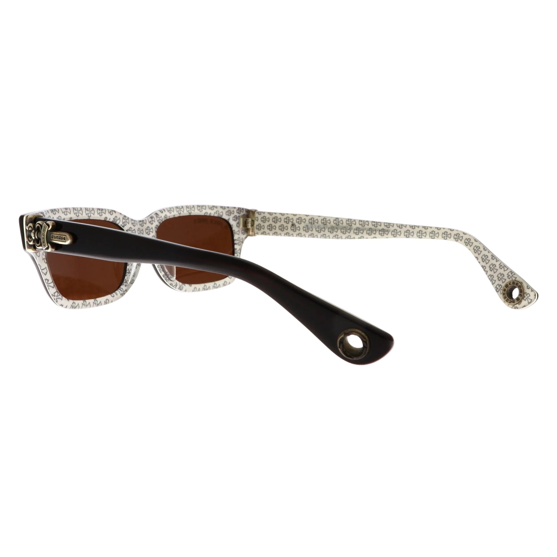 Chrome Hearts Hey Jack U Late II sunglasses with black frames, new with tags, featuring bold, stylish design.