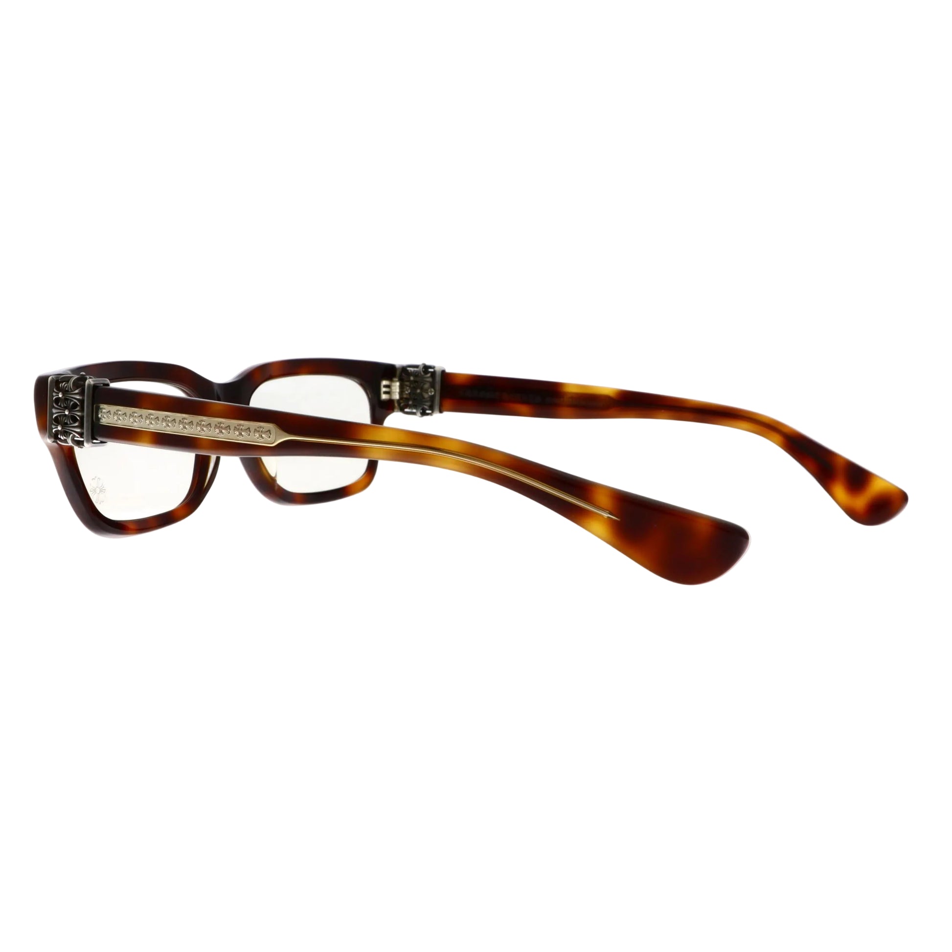 Chrome Hearts Hey Jack U Late brown sunglasses with bold frame and distinctive design, showcasing signature branding.