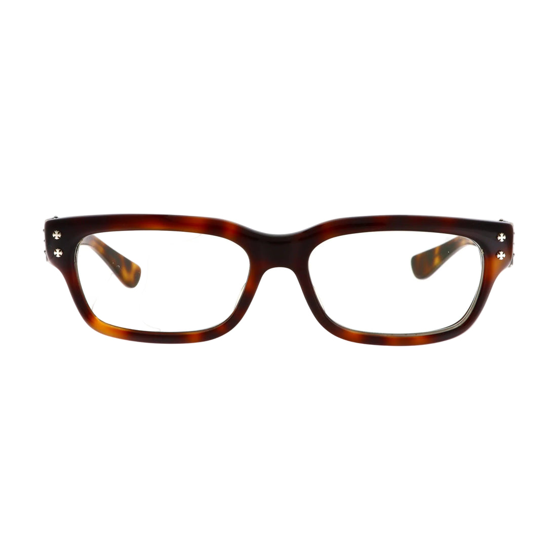 Chrome Hearts Hey Jack U Late brown sunglasses with sleek frame and tinted lenses, stylish and modern eyewear for men.