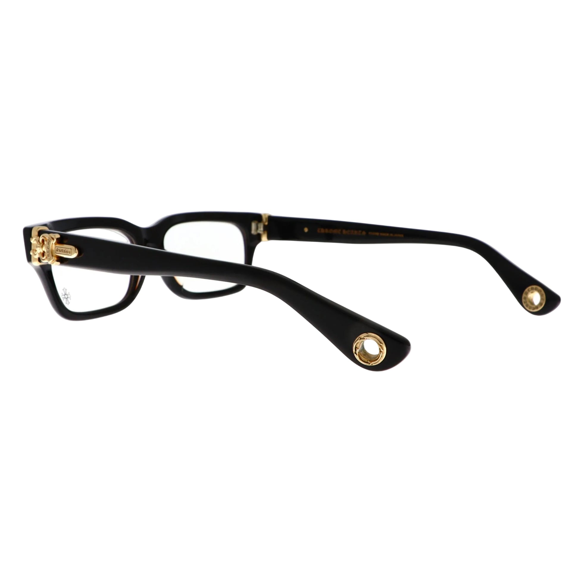 Chrome Hearts Hey Jack U Late II black sunglasses with thick frames and silver accents, new with tags, stylish and bold eyewear.