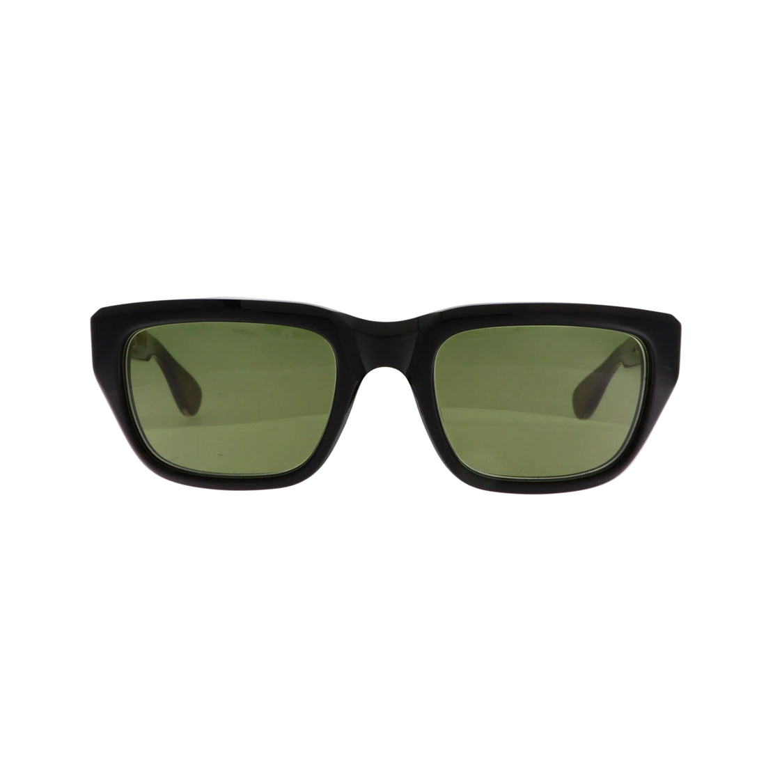Chrome Hearts Optical sunglasses with black frame and stylish design, front view showcasing sleek, modern eyewear.